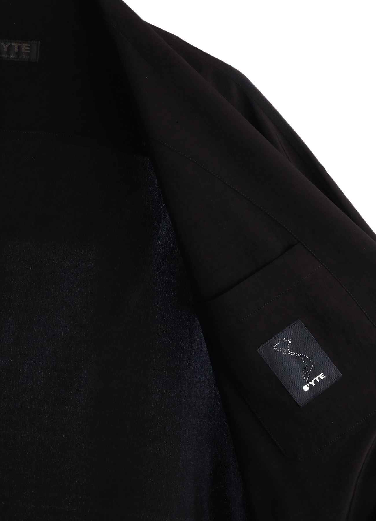 CREPE de CHINE RAGLAN SLEEVE JACKET