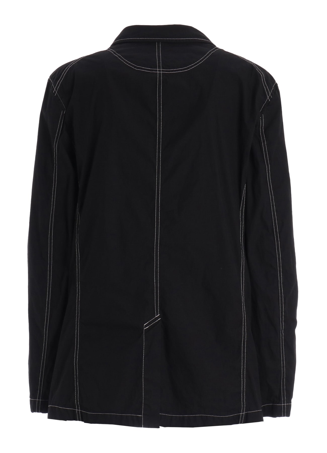 COTTON/NYLON WEATHER CLOTH ZIP-POCKET JACKET