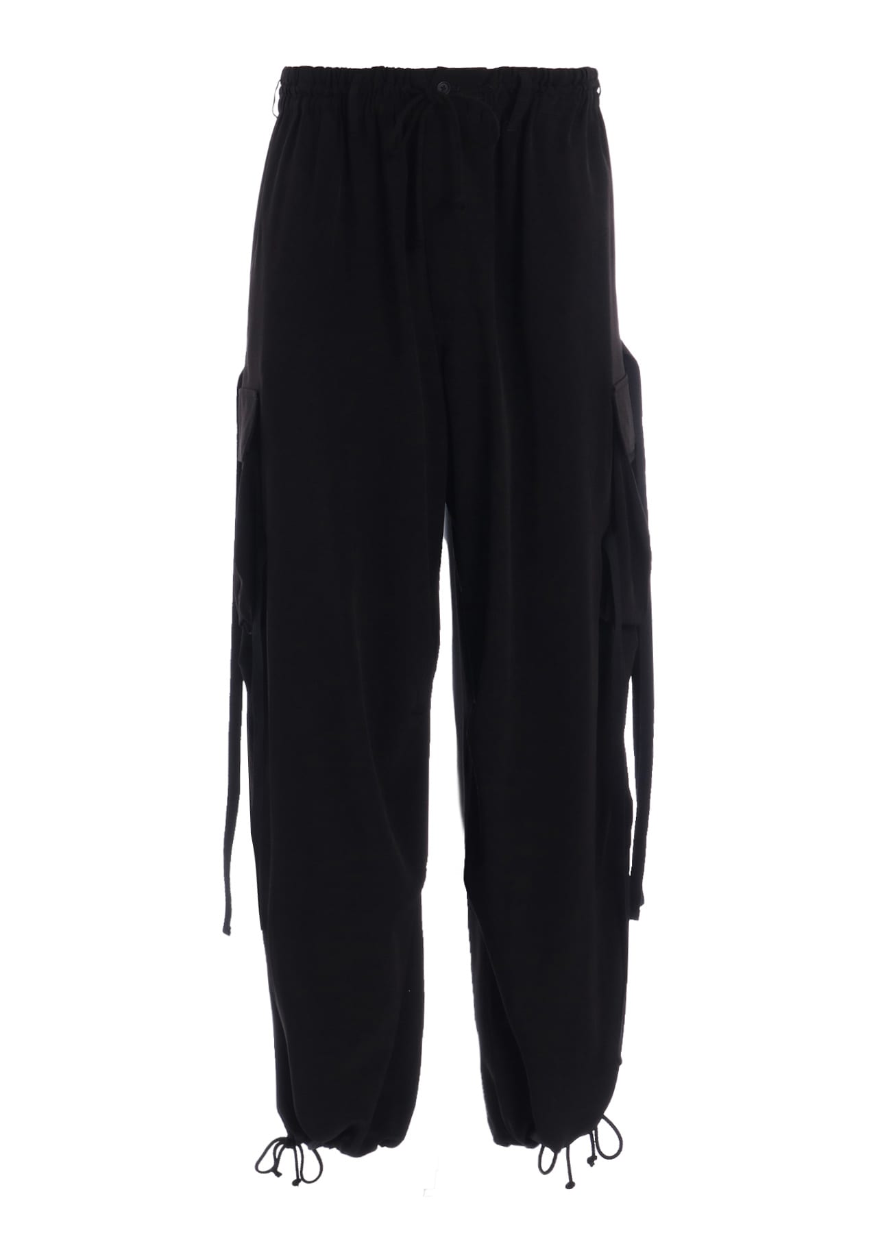 CREPE de CHINE STRAP TECHNO PANTS