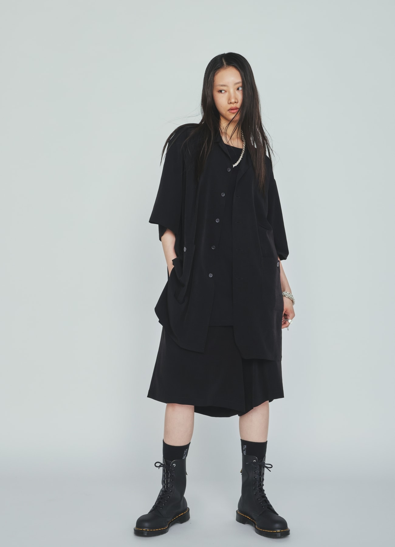 CREPE de CHINE SHORT PANTS
