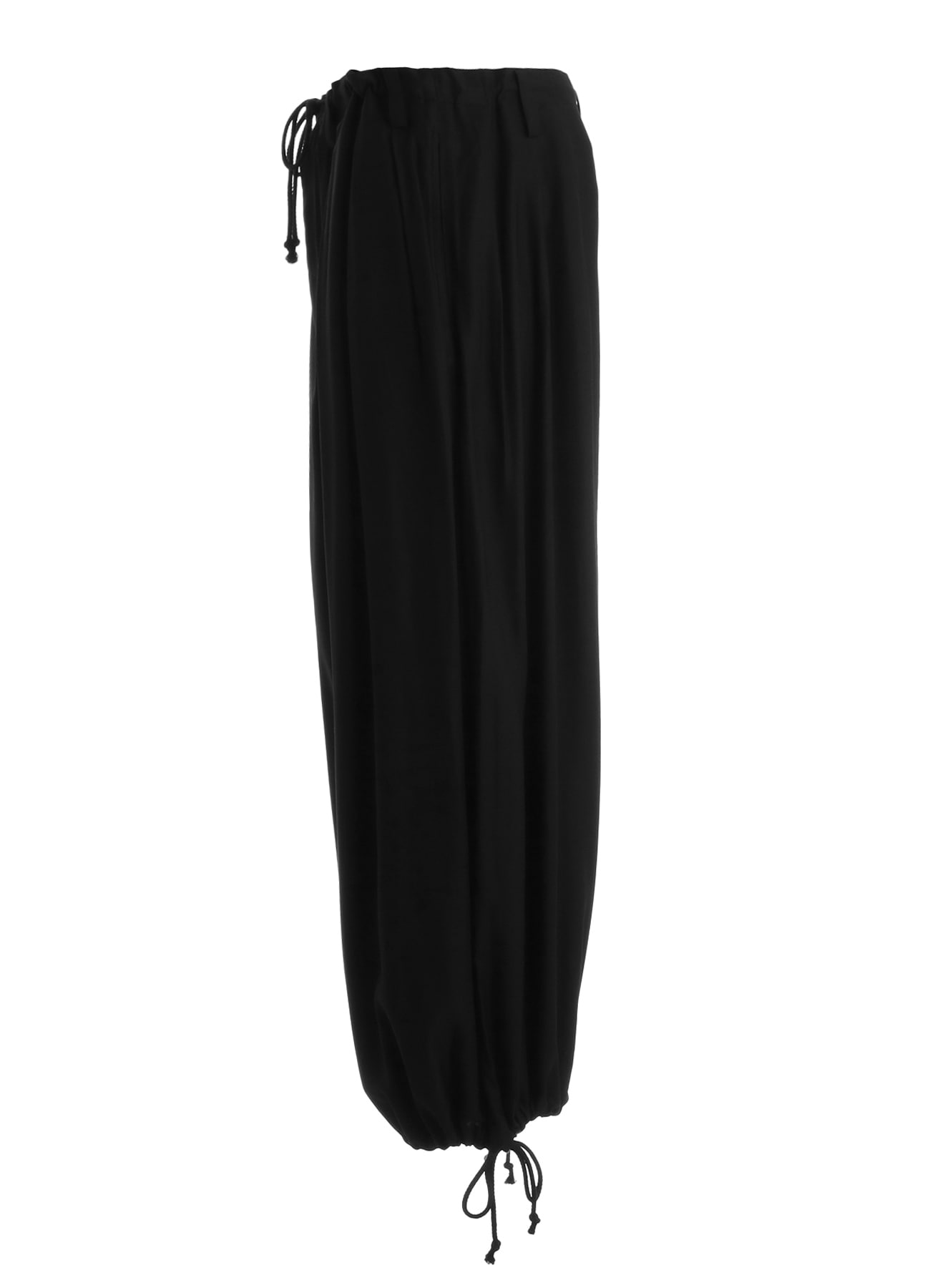 RAYON TWILL BALLOON PANTS