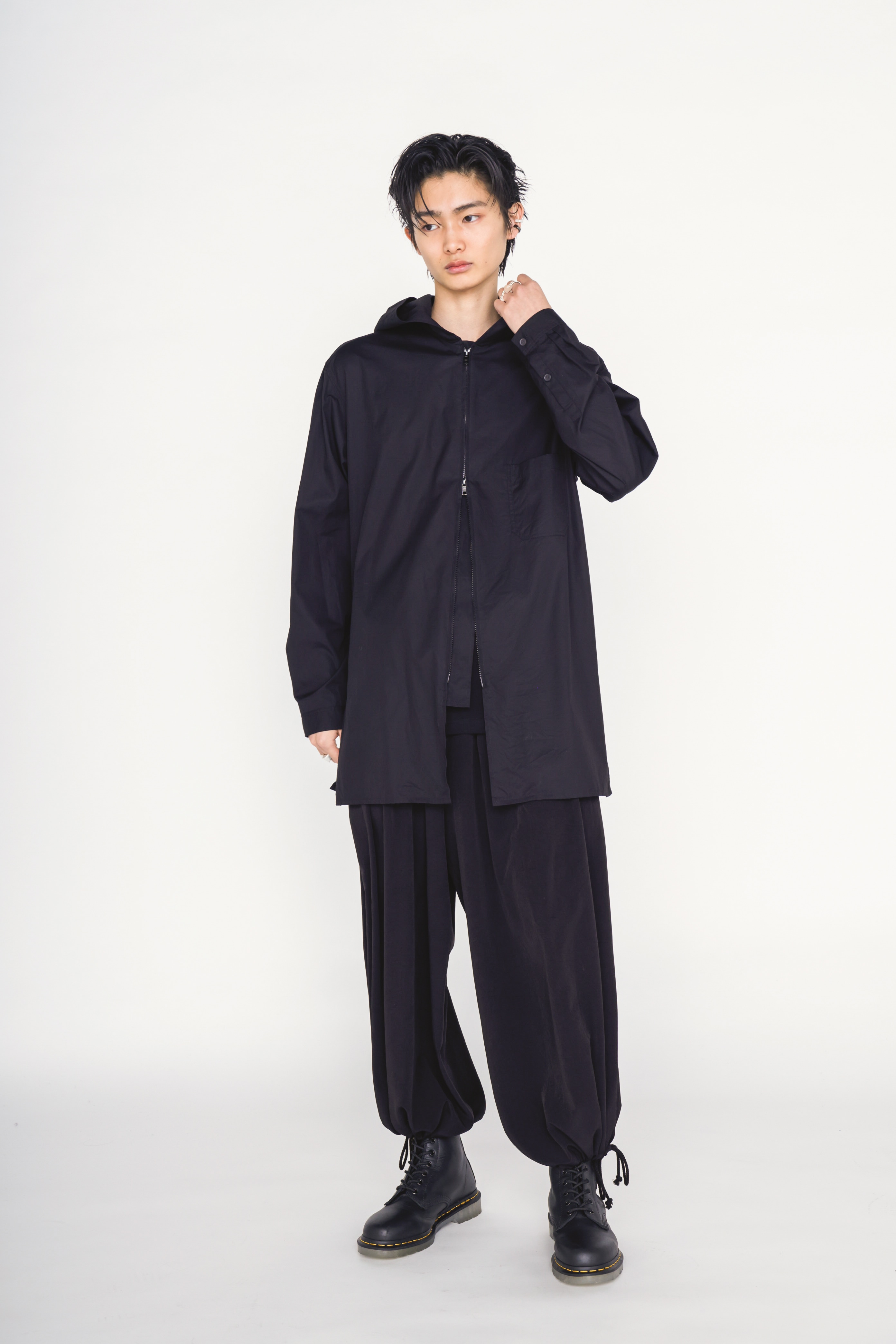 CREPE de CHINE BALLOON PANTS