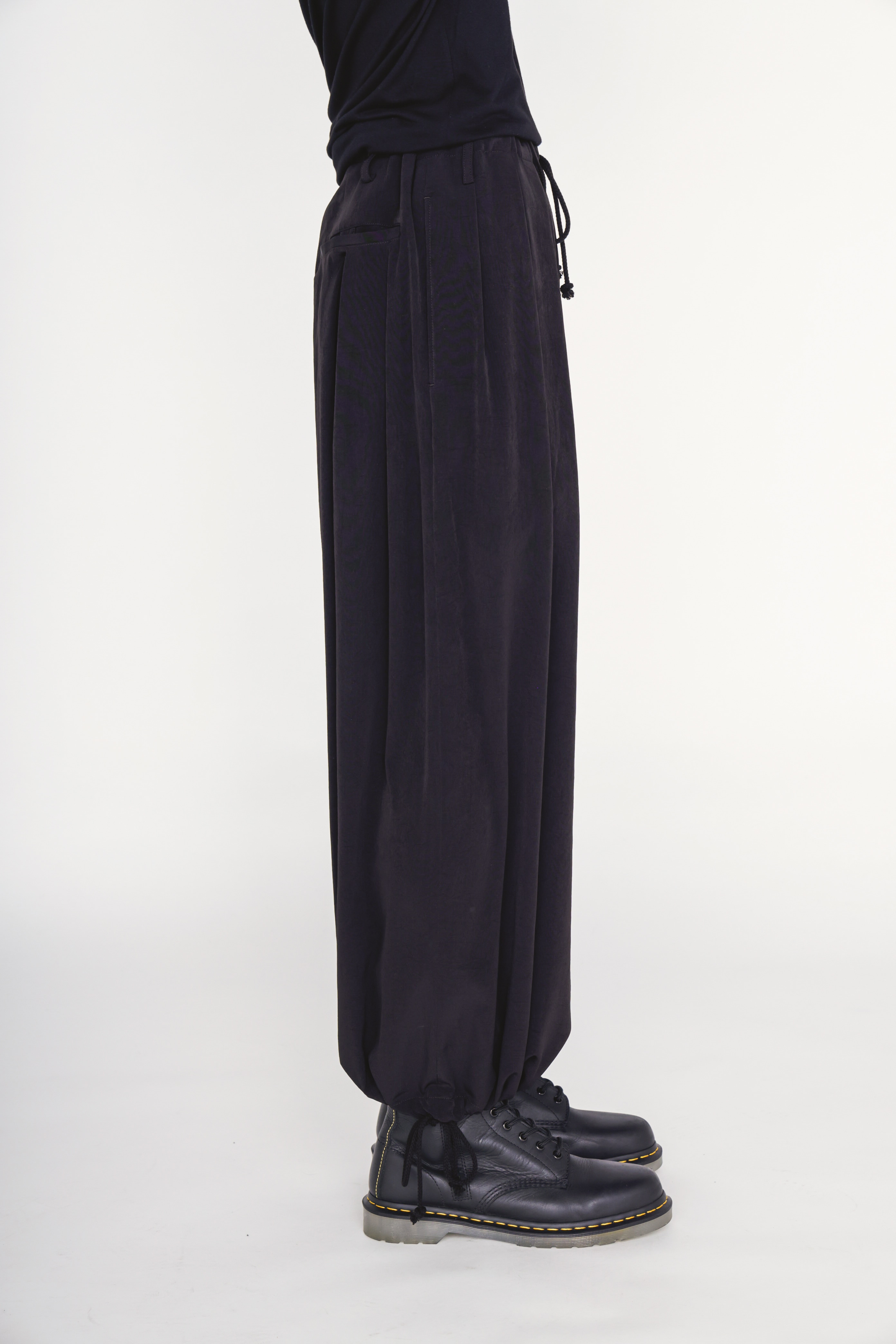 CREPE de CHINE BALLOON PANTS