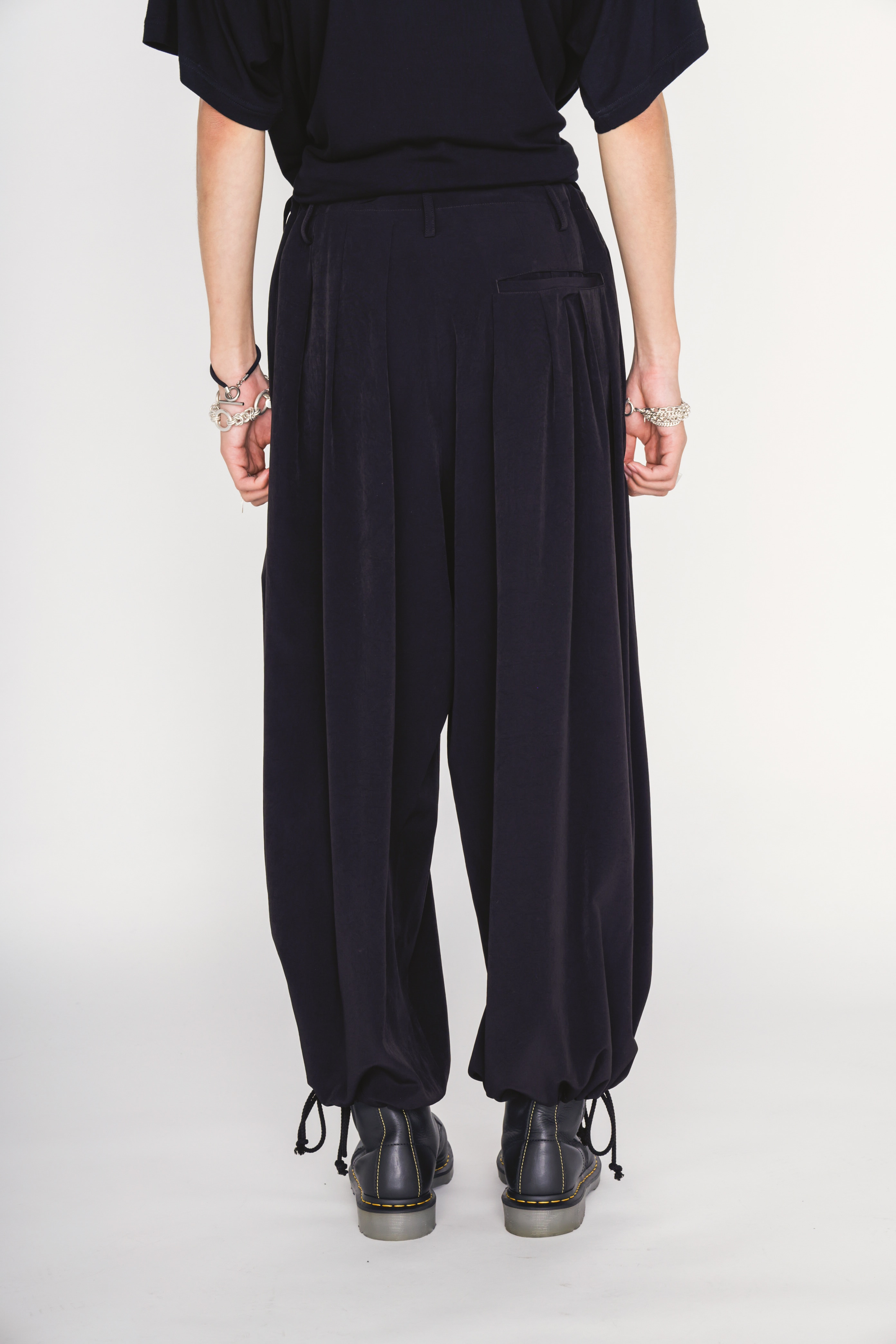 CREPE de CHINE BALLOON PANTS