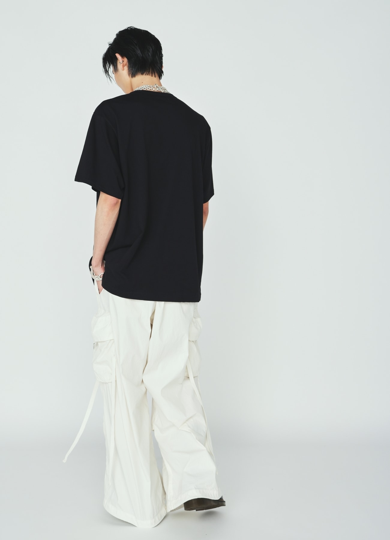 COTTON/NYLON WEATHER CLOTH TECHNO PANTS