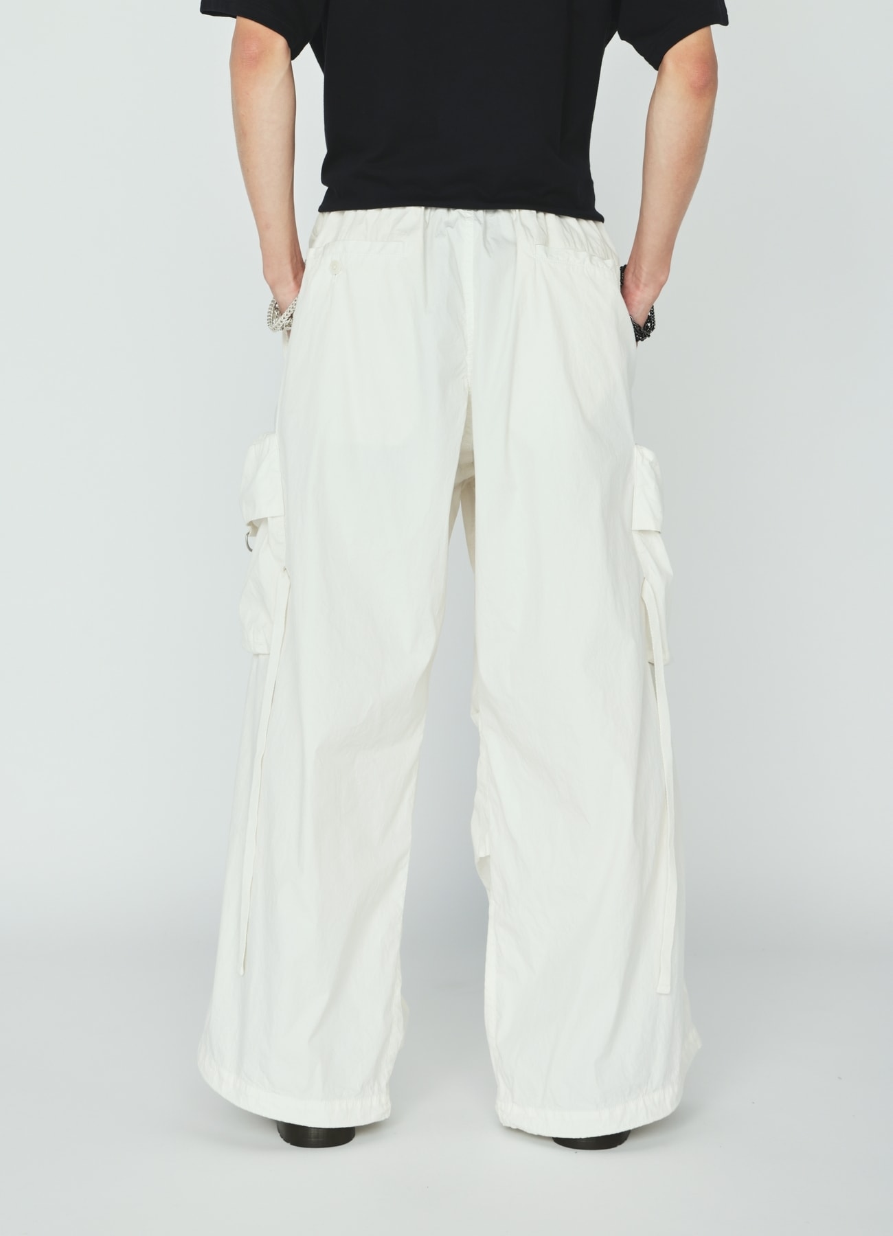 COTTON/NYLON WEATHER CLOTH TECHNO PANTS