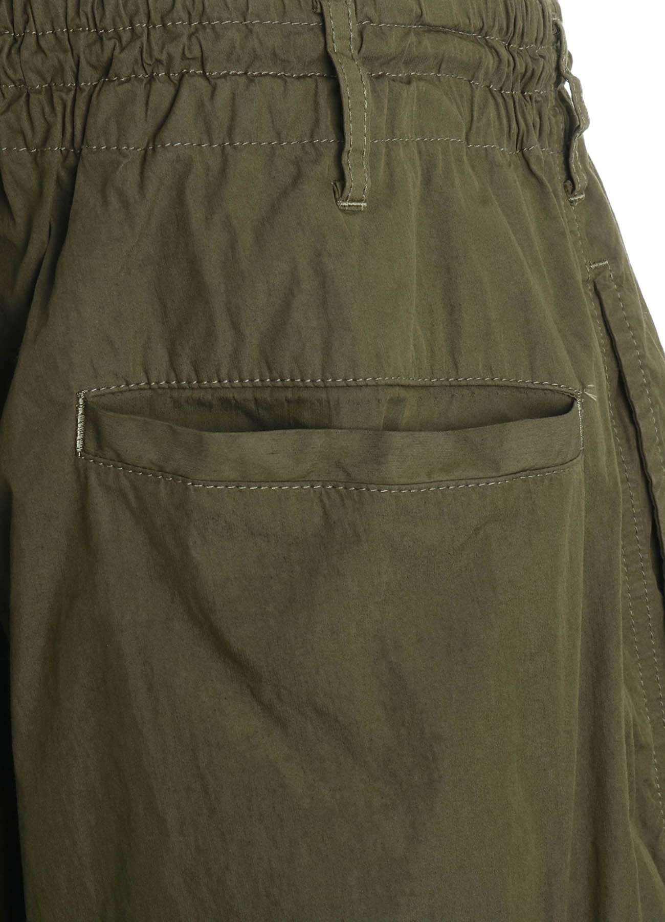 COTTON/NYLON WEATHER CLOTH TECHNO PANTS