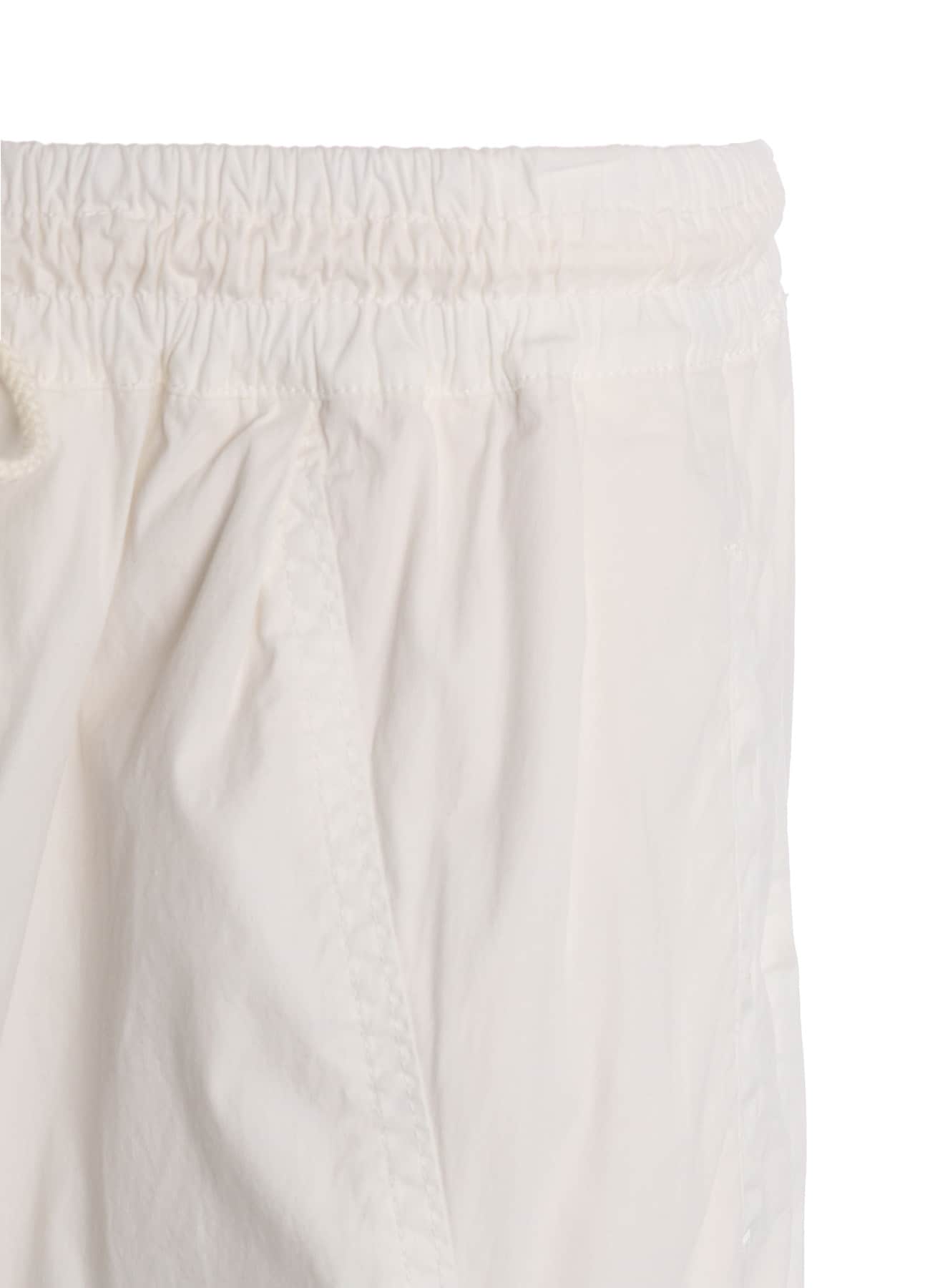 COTTON/NYLON WEATHER CLOTH SAROUEL PANTS WITH GUSSETED POCKETS