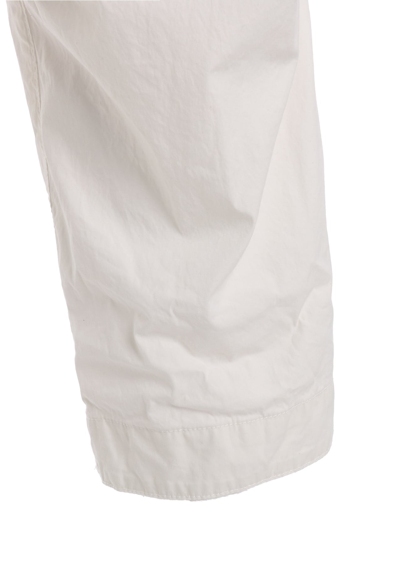 COTTON/NYLON WEATHER CLOTH SAROUEL PANTS WITH GUSSETED POCKETS