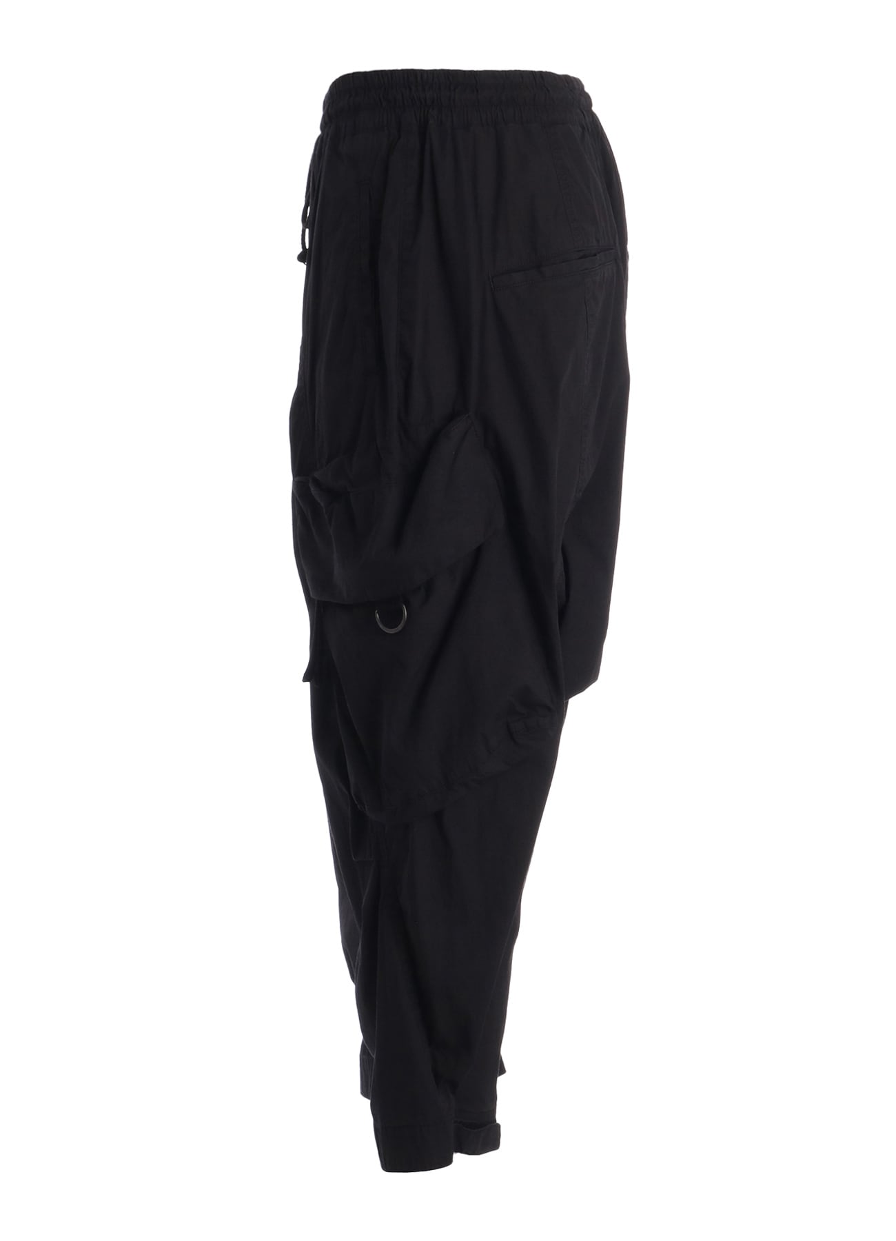 COTTON/NYLON WEATHER CLOTH SAROUEL PANTS WITH GUSSETED POCKETS