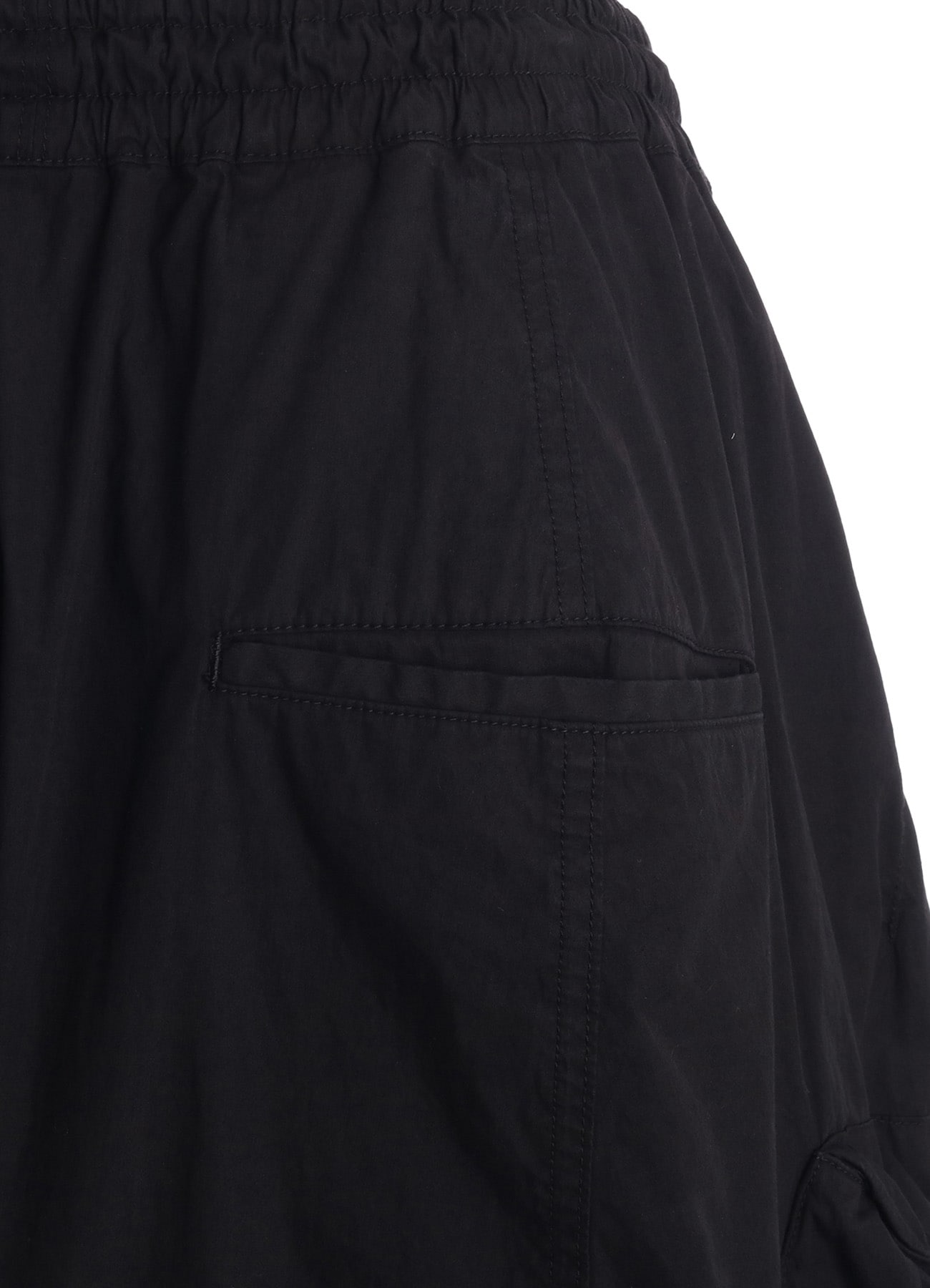COTTON/NYLON WEATHER CLOTH SAROUEL PANTS WITH GUSSETED POCKETS