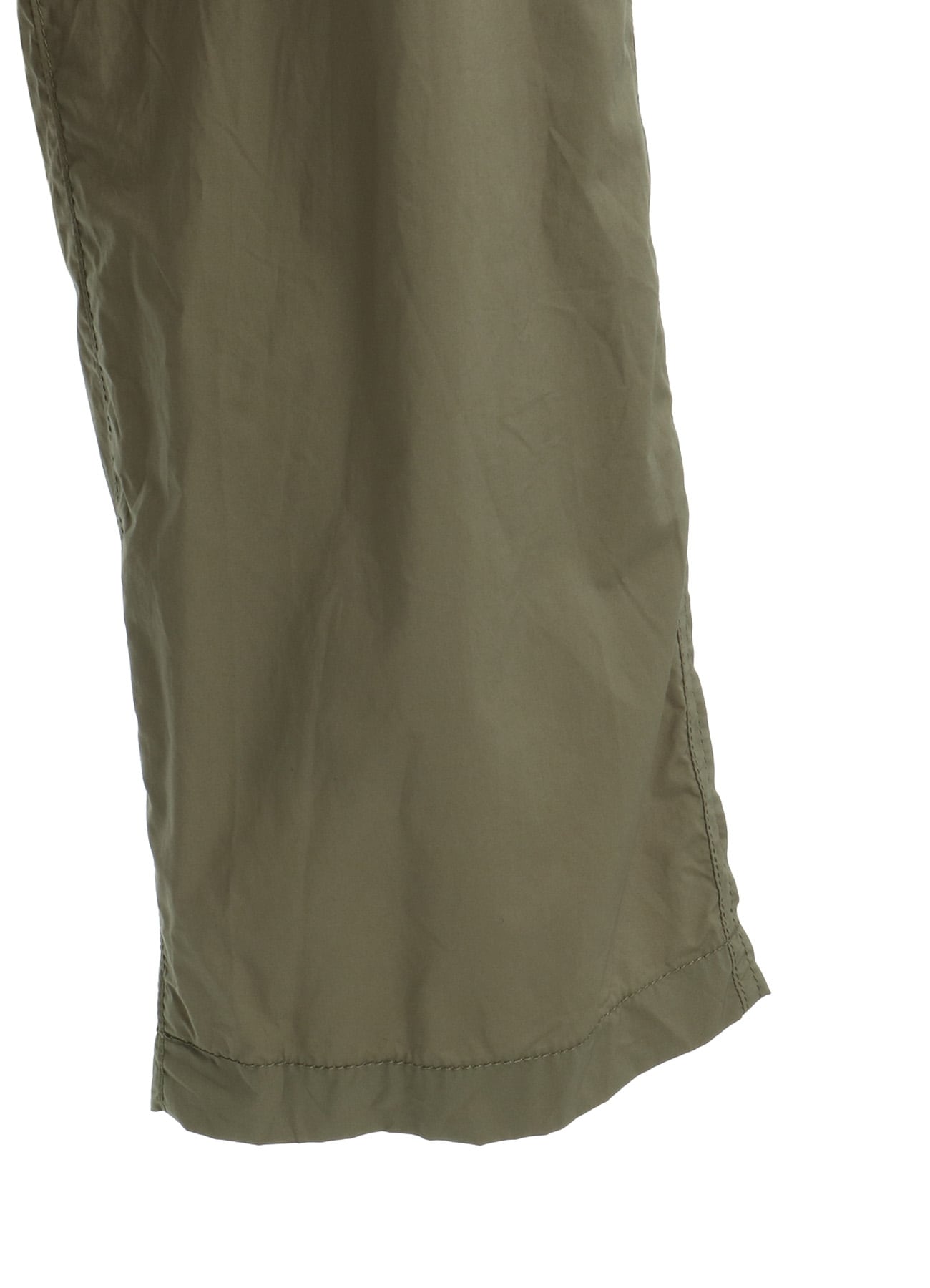 COTTON TYPEWRITER SIDE-POCKET TAPERED PANTS