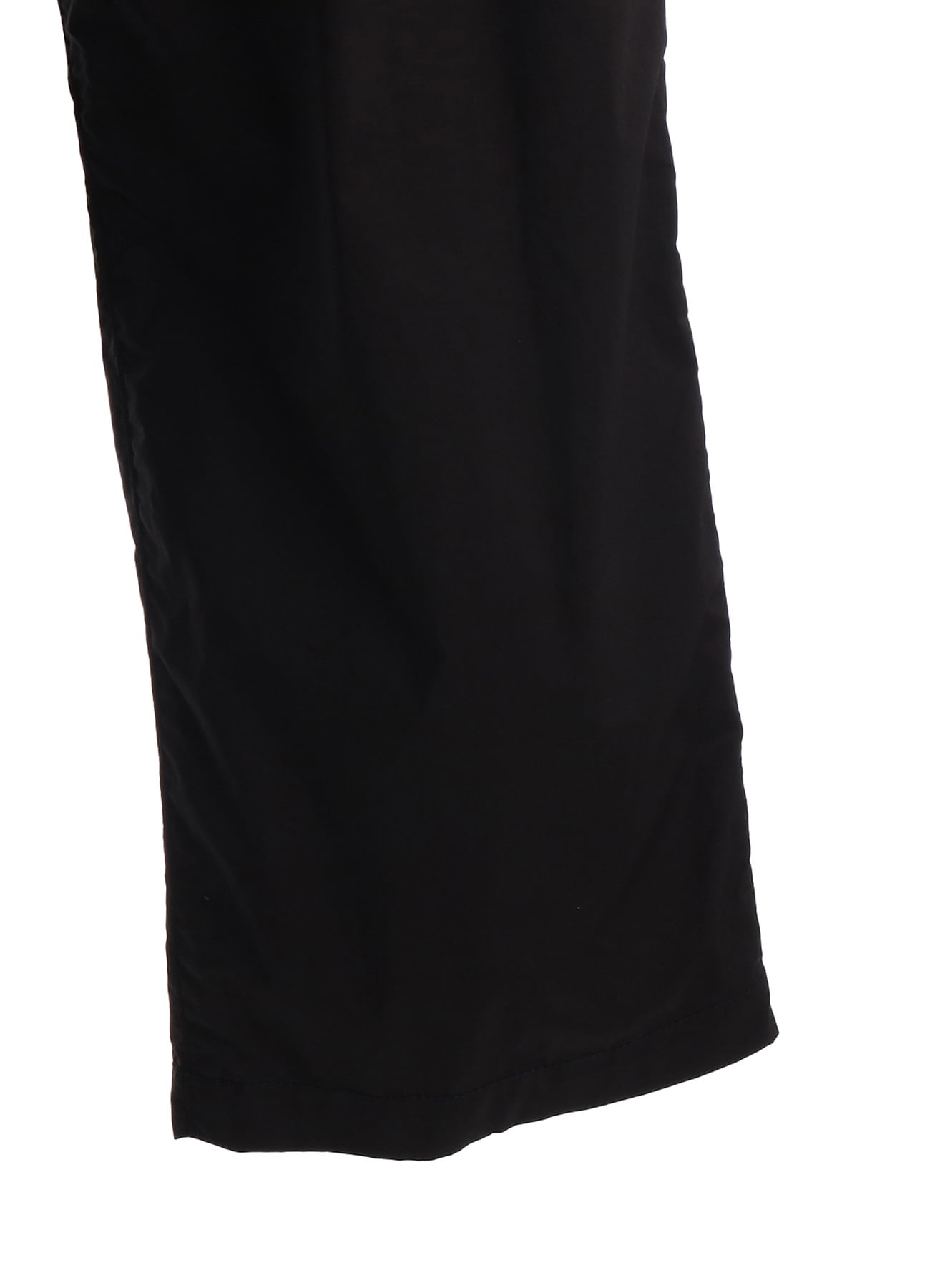 COTTON TYPEWRITER SIDE-POCKET TAPERED PANTS