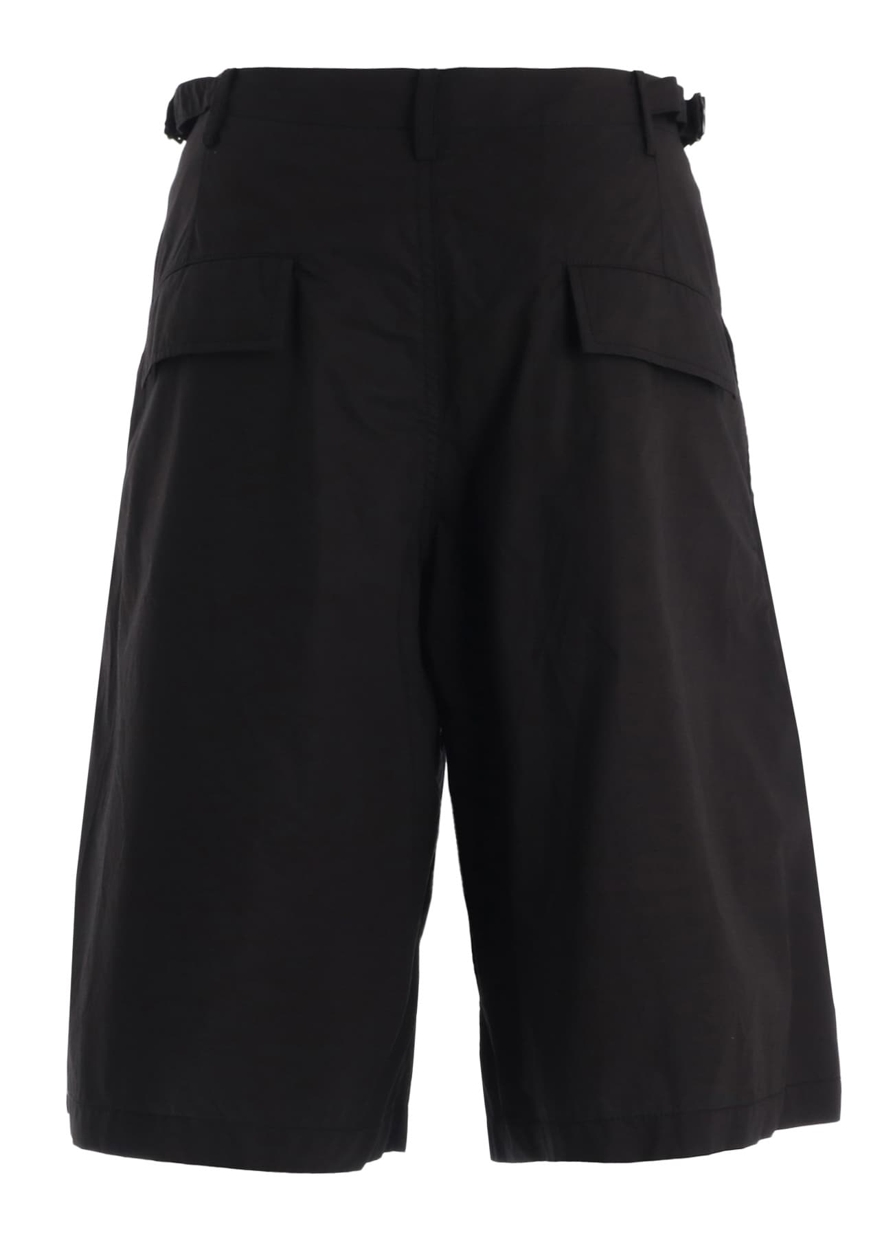 COTTON TYPEWRITER 2-TUCK SHORT PANTS