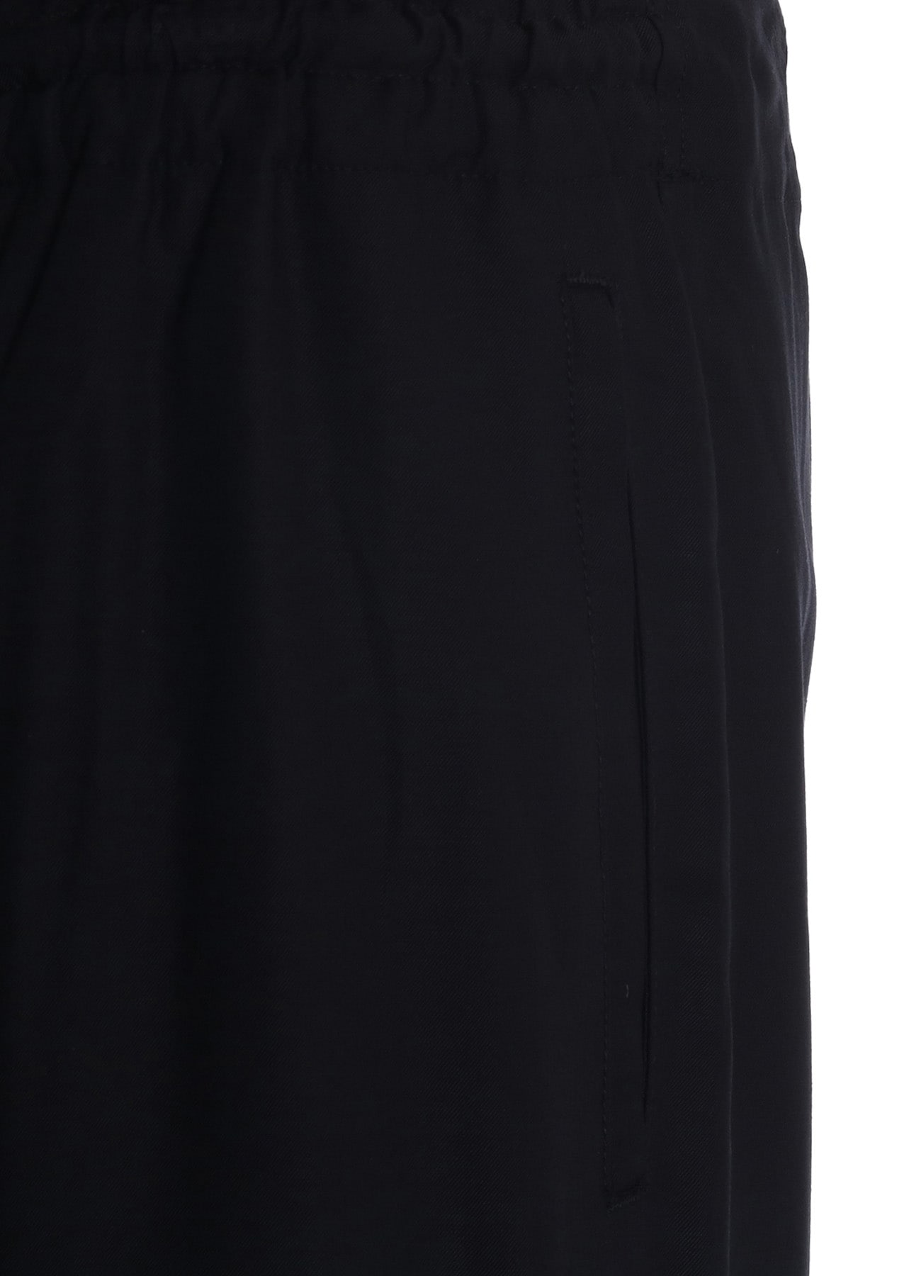RAYON TWILL STRAPPED HALF-WRAPPED SHORTS