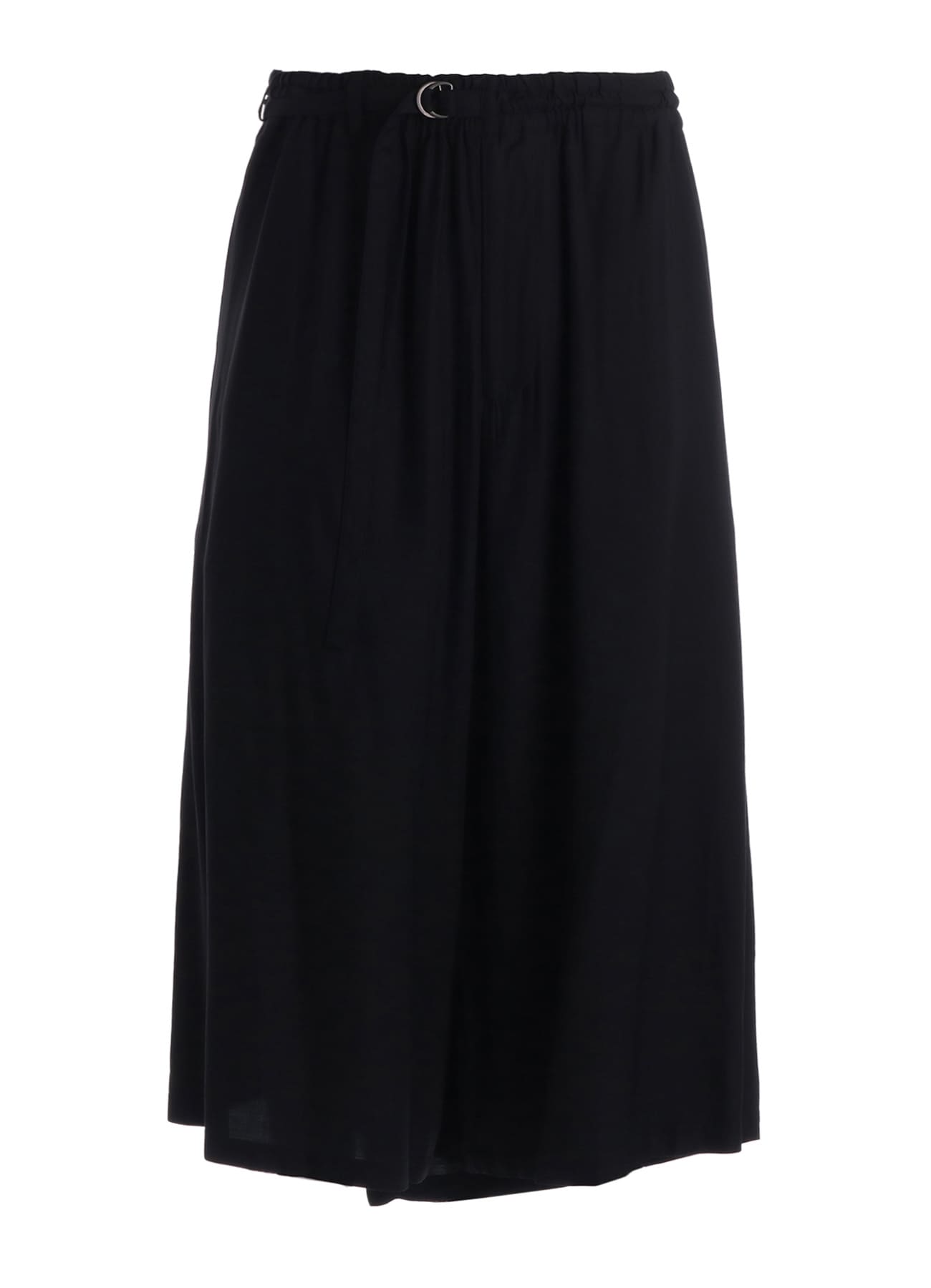 RAYON TWILL STRAPPED HALF-WRAPPED SHORTS