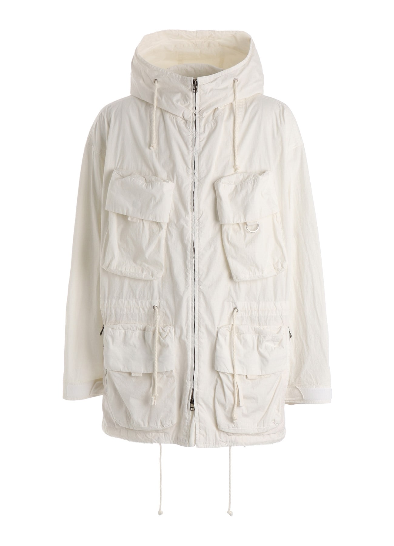 COTTON/NYLON WEATHER CLOTH 6-POCKET MOUNTAIN PARKA