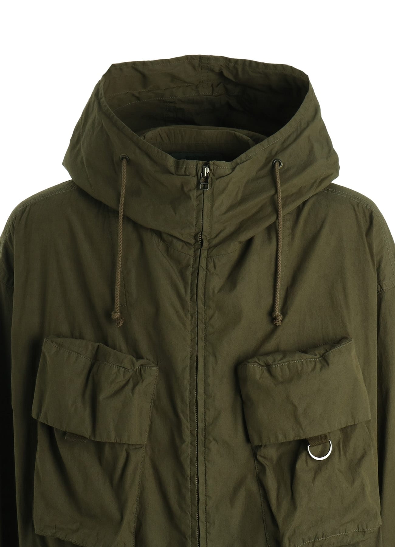 COTTON/NYLON WEATHER CLOTH 6-POCKET MOUNTAIN PARKA