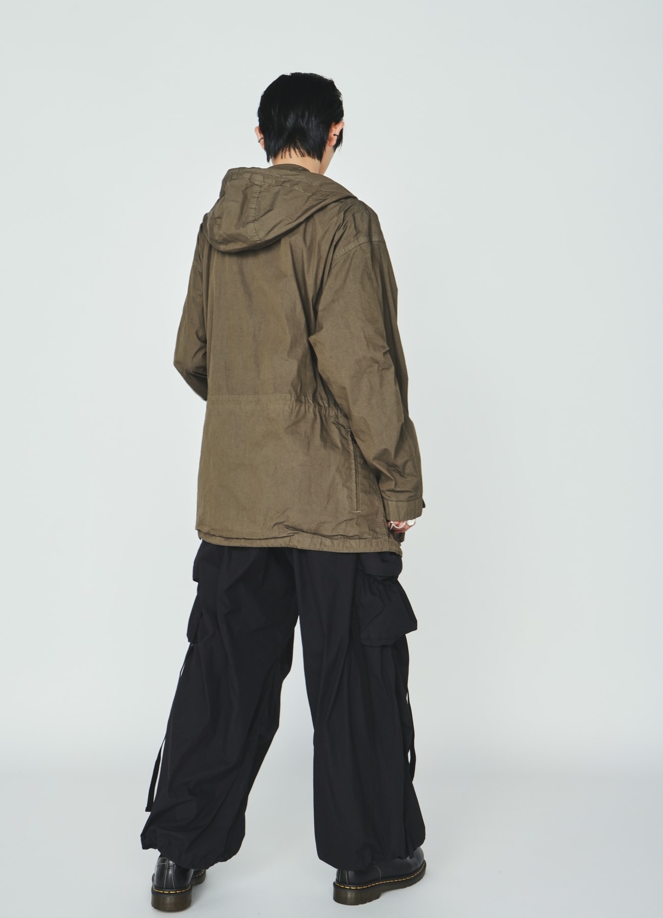 COTTON/NYLON WEATHER CLOTH 6-POCKET MOUNTAIN PARKA