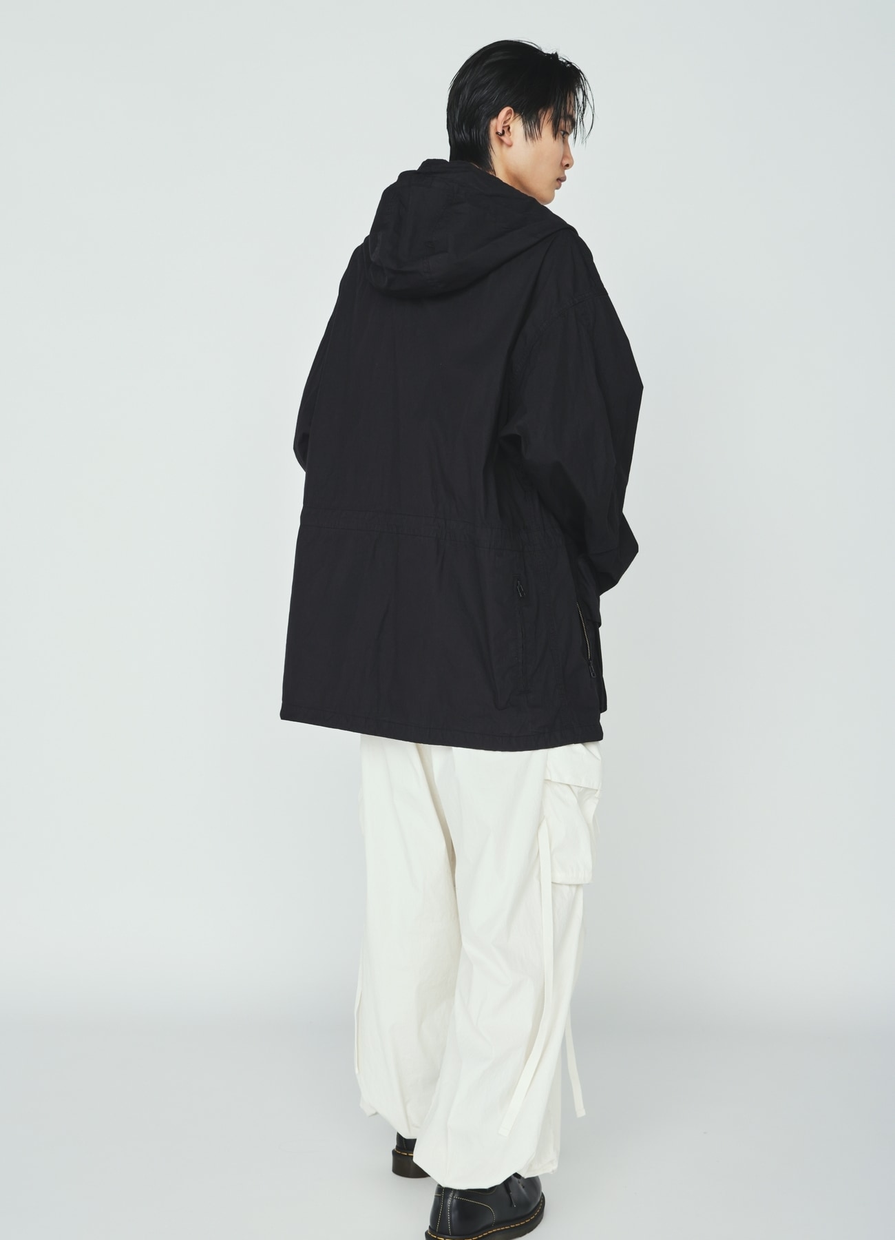 COTTON/NYLON WEATHER CLOTH 6-POCKET MOUNTAIN PARKA