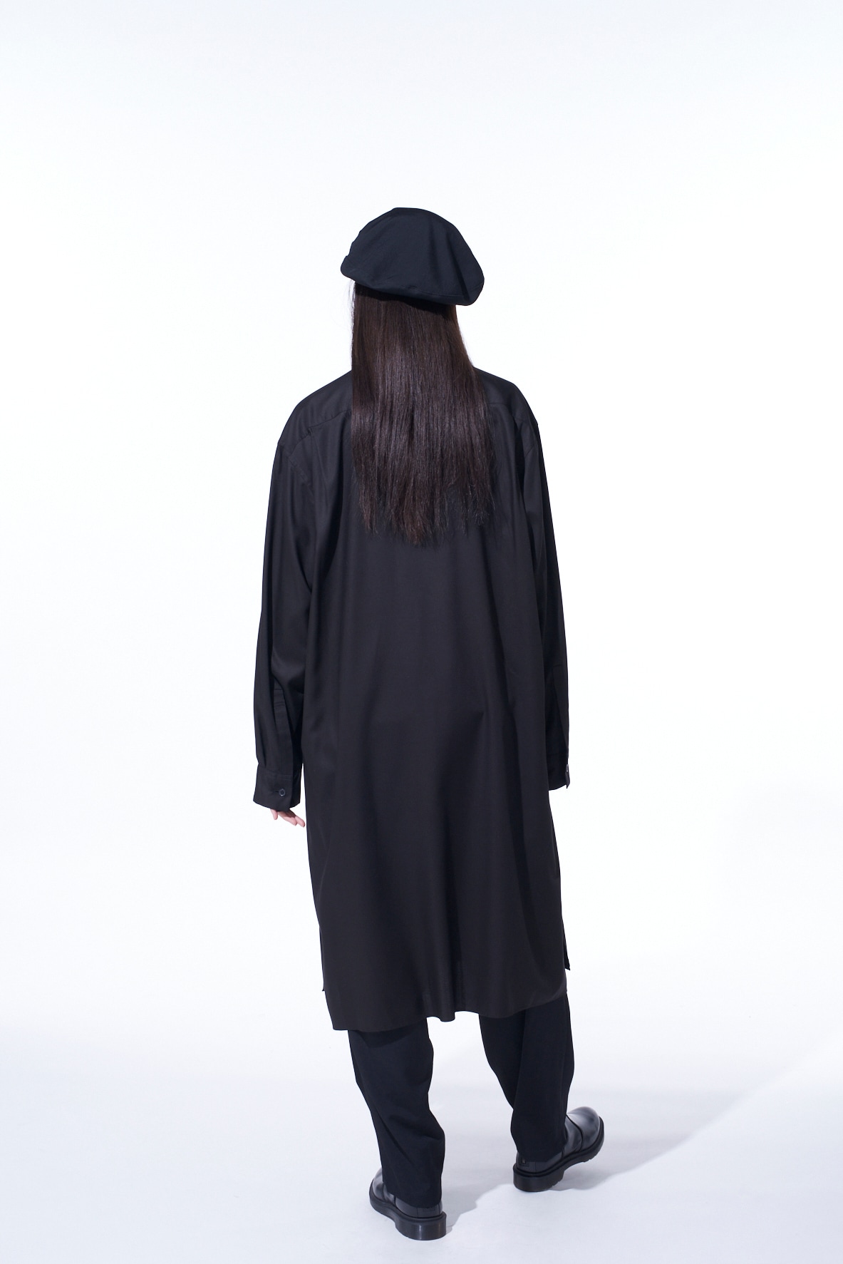 RAYON TWILL LONG SHIRT