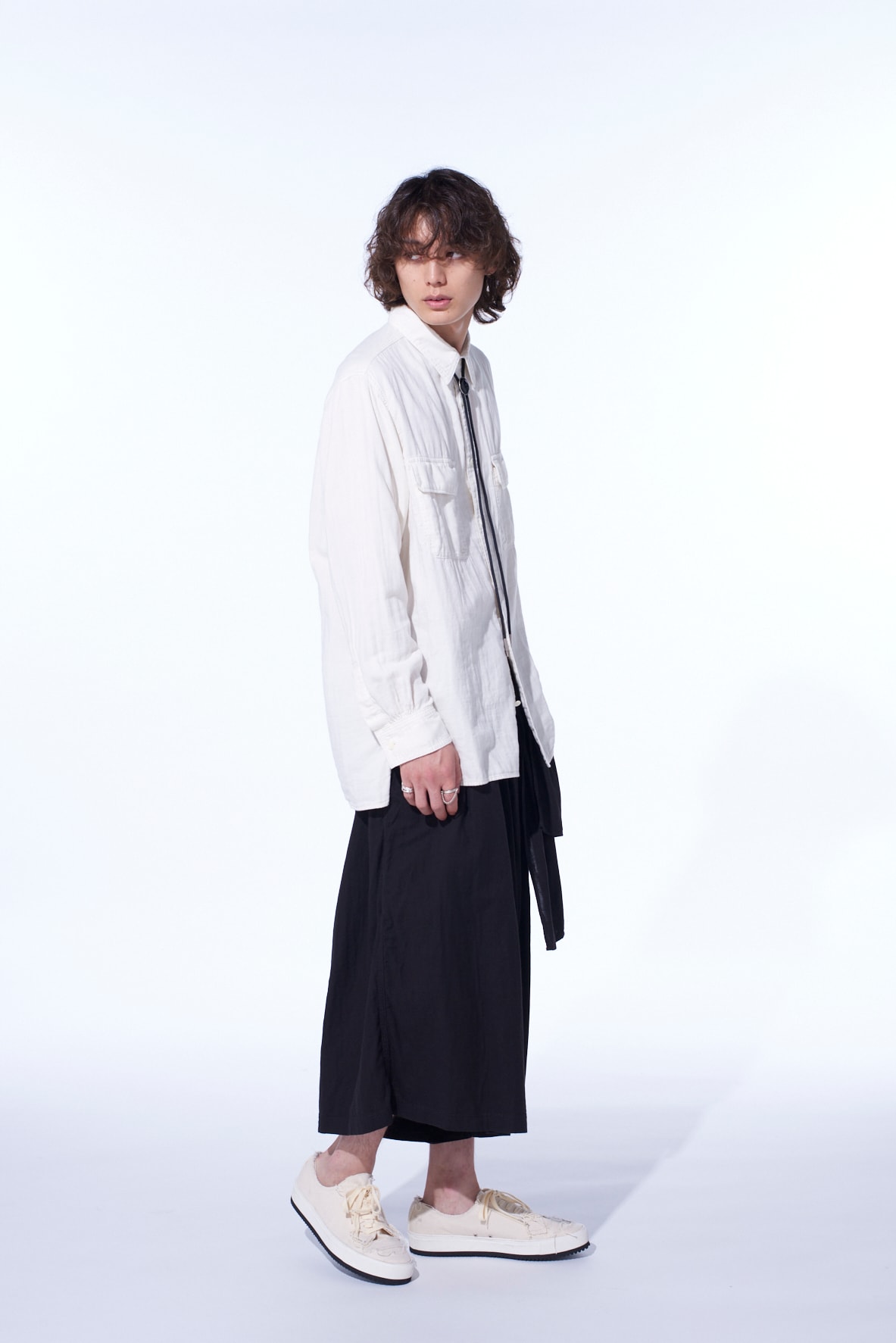Double Gauze Dual-Pocket Utility Shirt