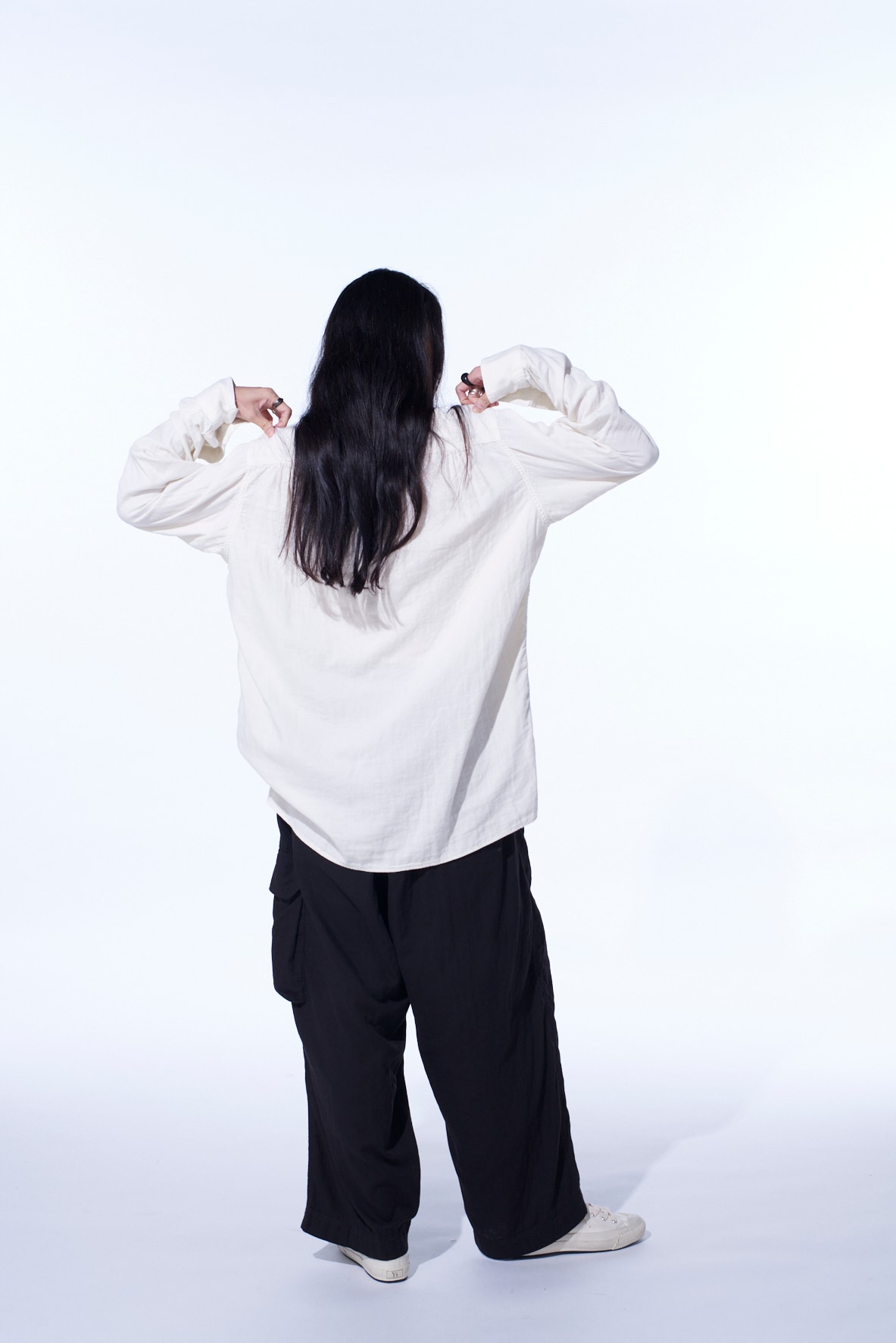 Double Gauze Dual-Pocket Utility Shirt