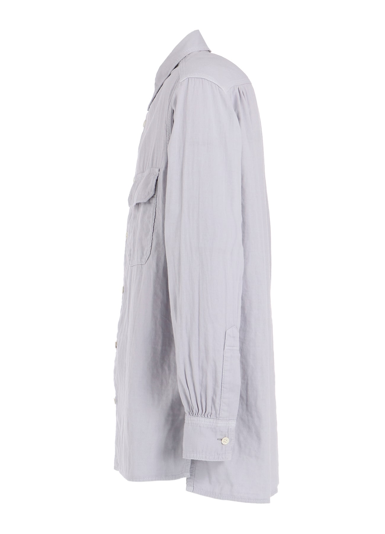 Double Gauze Dual-Pocket Utility Shirt