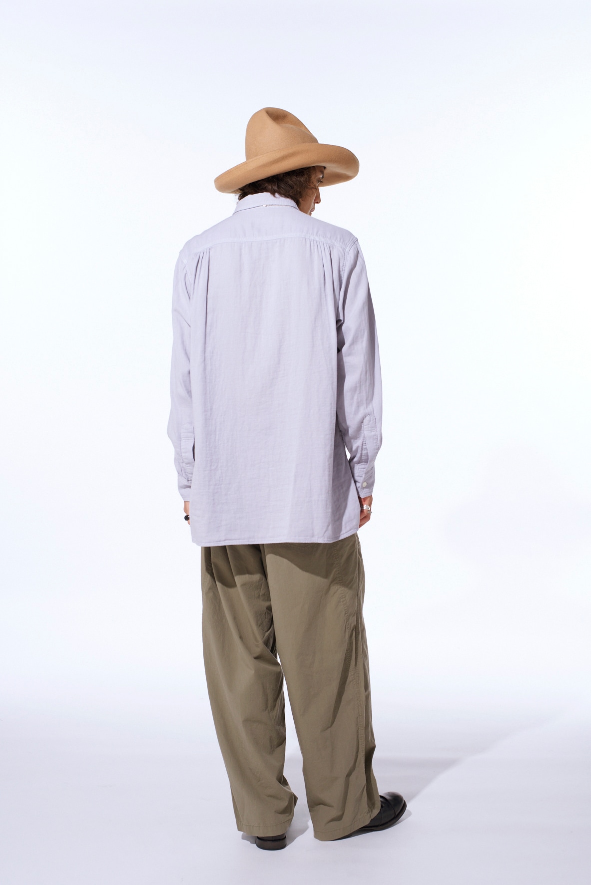 Double Gauze Dual-Pocket Utility Shirt
