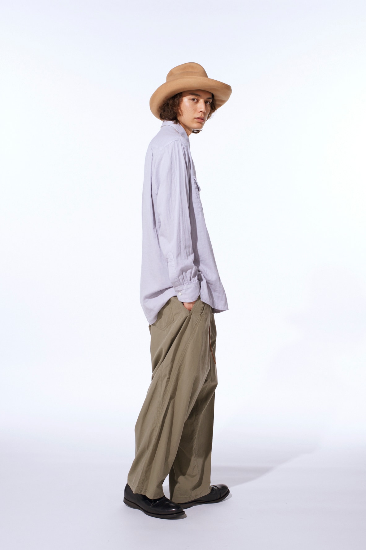 Double Gauze Dual-Pocket Utility Shirt