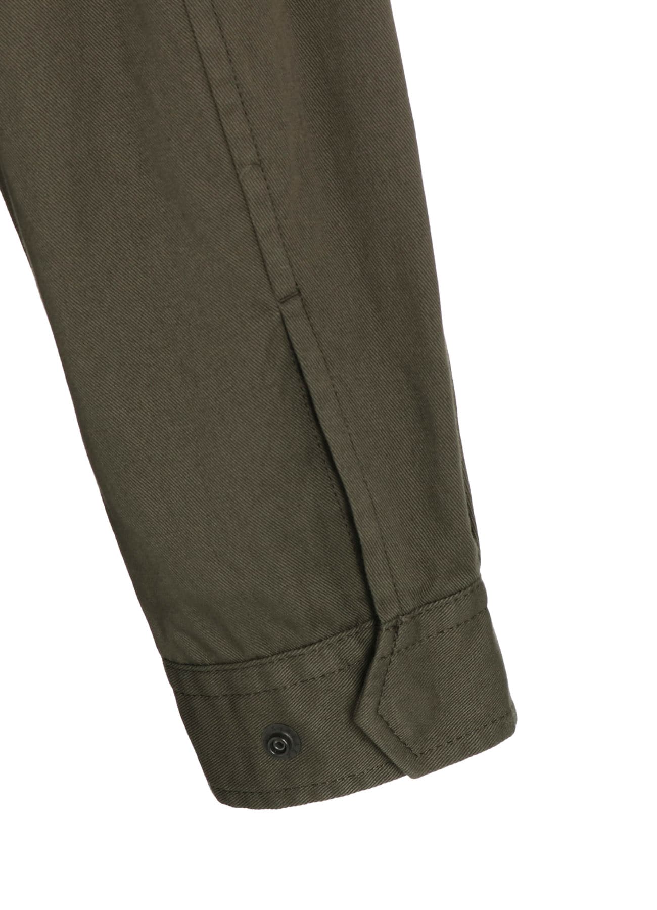 COTTON TWILL 6-POCKET ZIP-UP JUMPSUIT