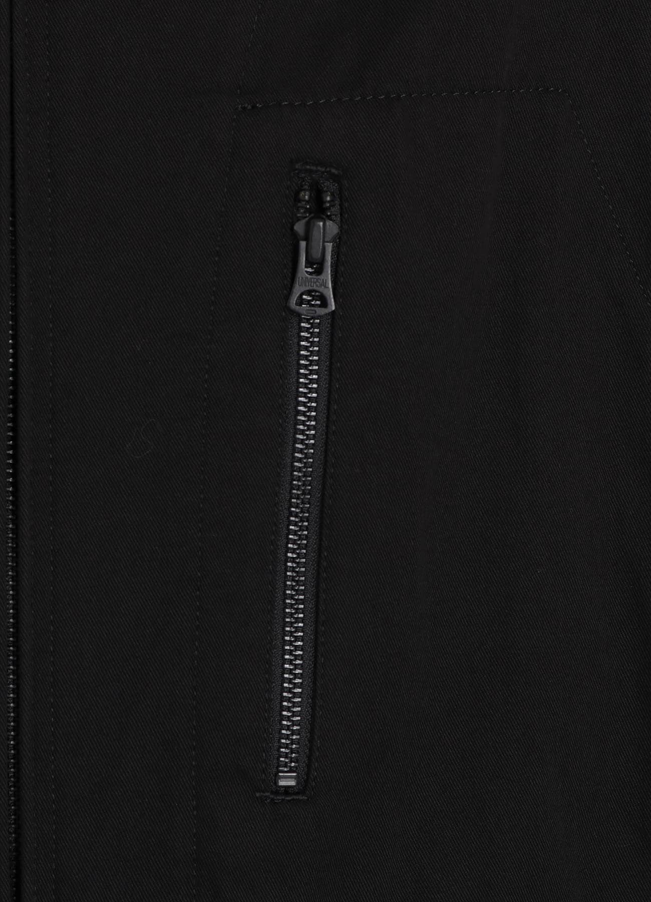 COTTON TWILL 6-POCKET ZIP-UP JUMPSUIT