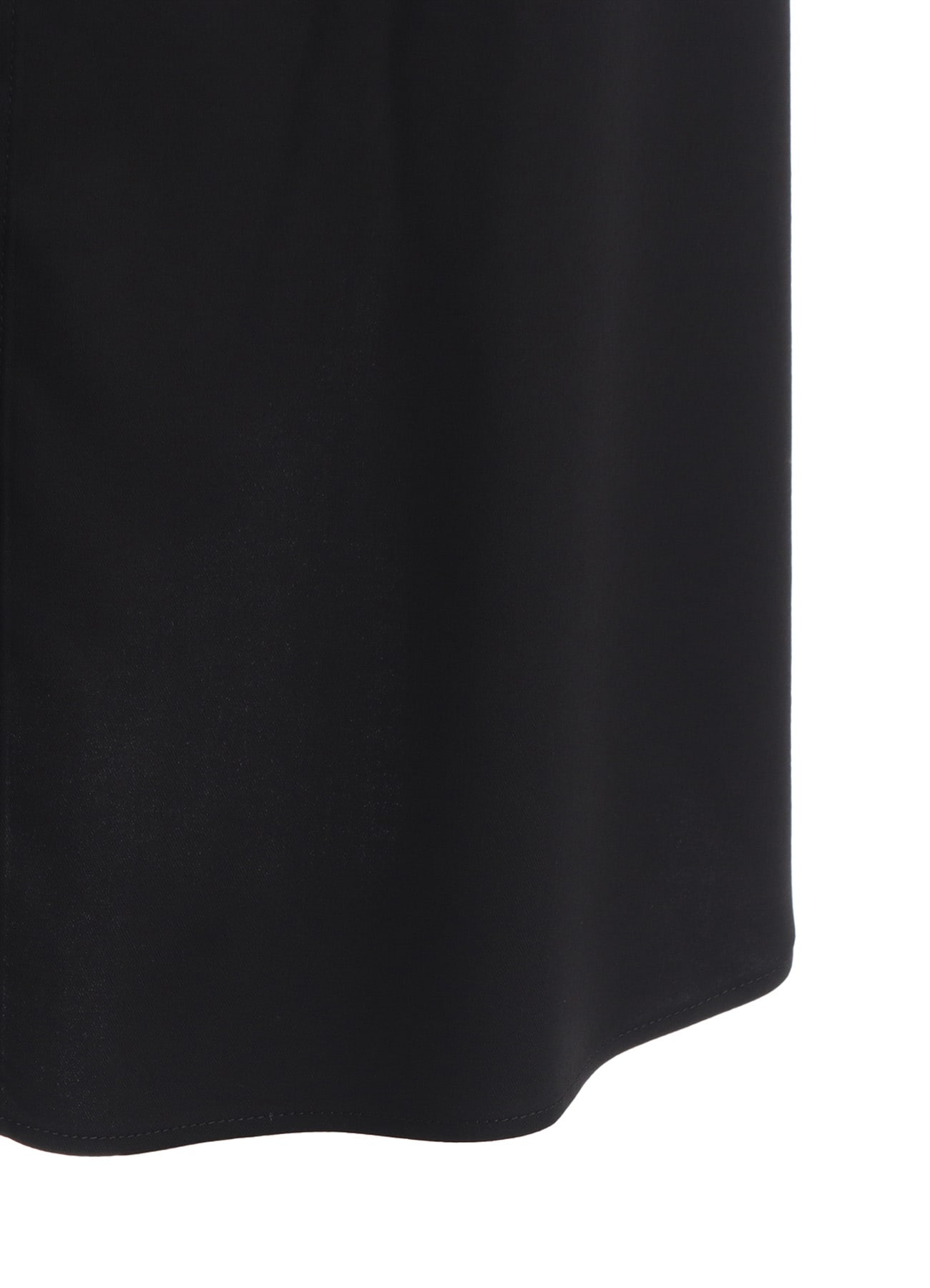 RAYON TWILL LAYERED LONG SHIRT DRESS