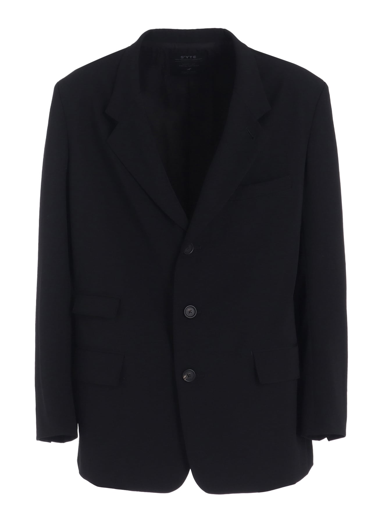 WASHER WOOL GABARDINE CHANGE POCKET TAILORED JACKET