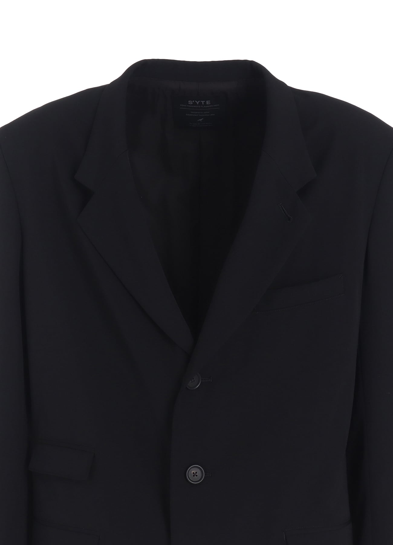 WASHER WOOL GABARDINE CHANGE POCKET TAILORED JACKET