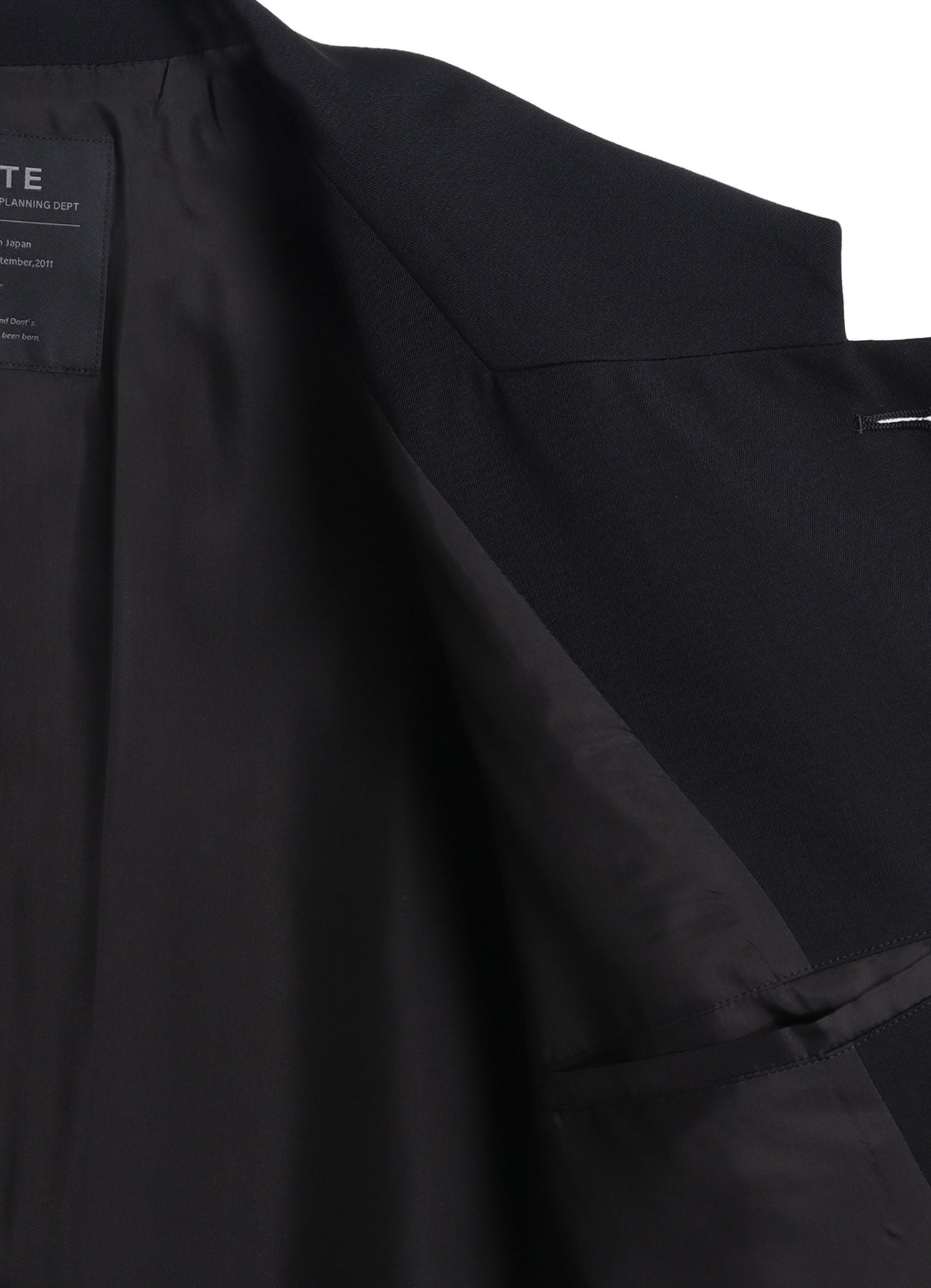 WASHER WOOL GABARDINE CHANGE POCKET TAILORED JACKET