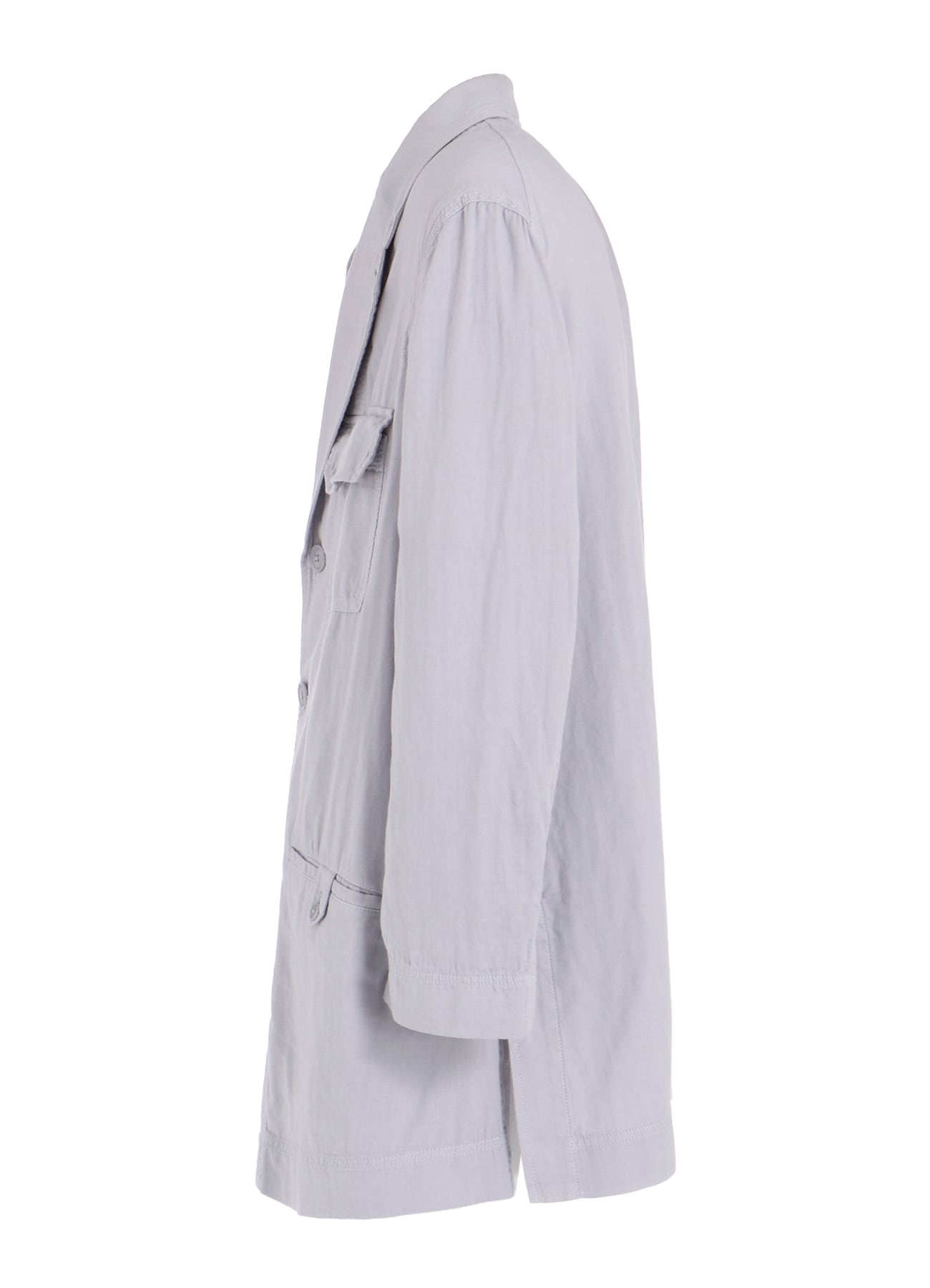 Double Gauze Long Work Jacket