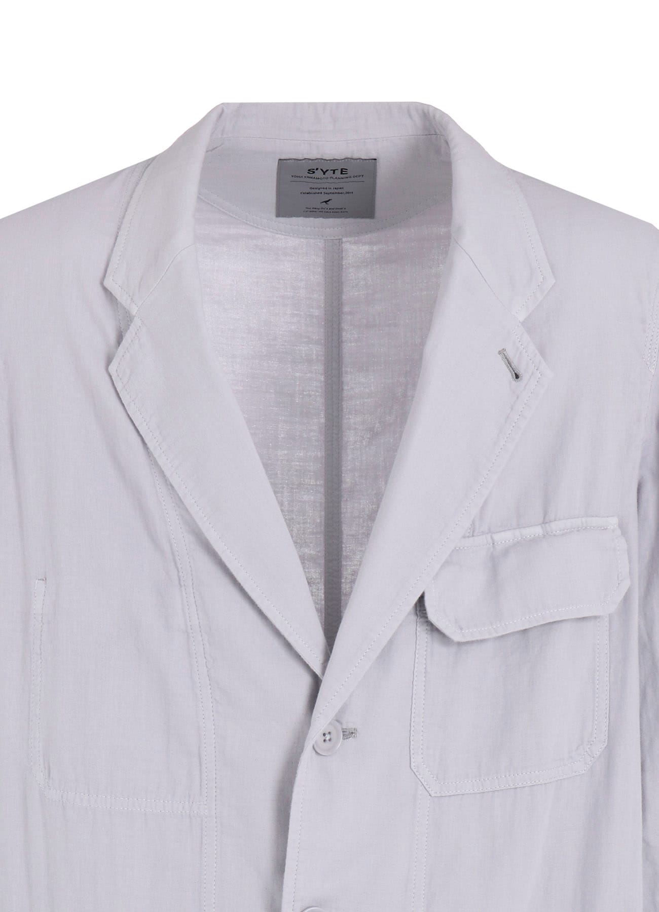 Double Gauze Long Work Jacket
