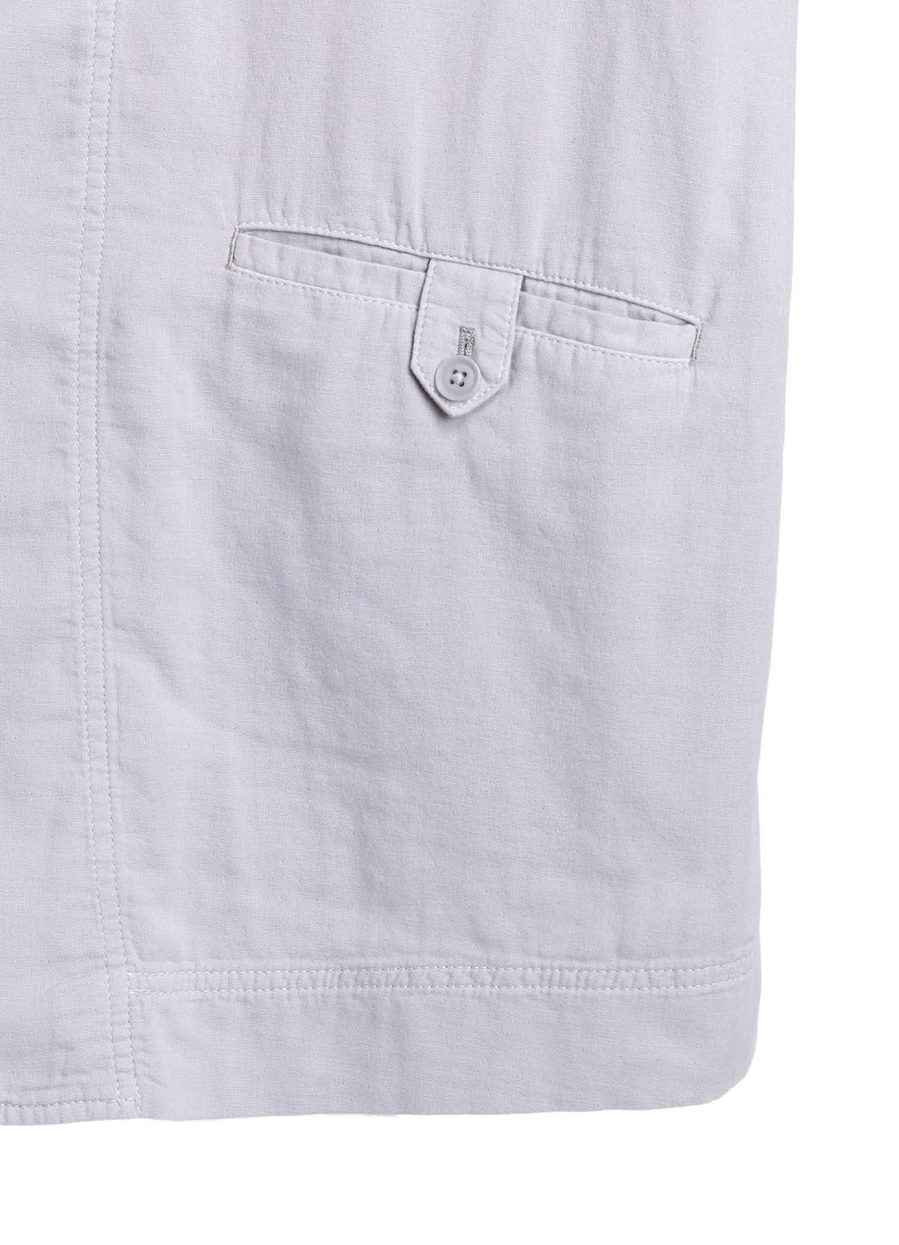 Double Gauze Long Work Jacket
