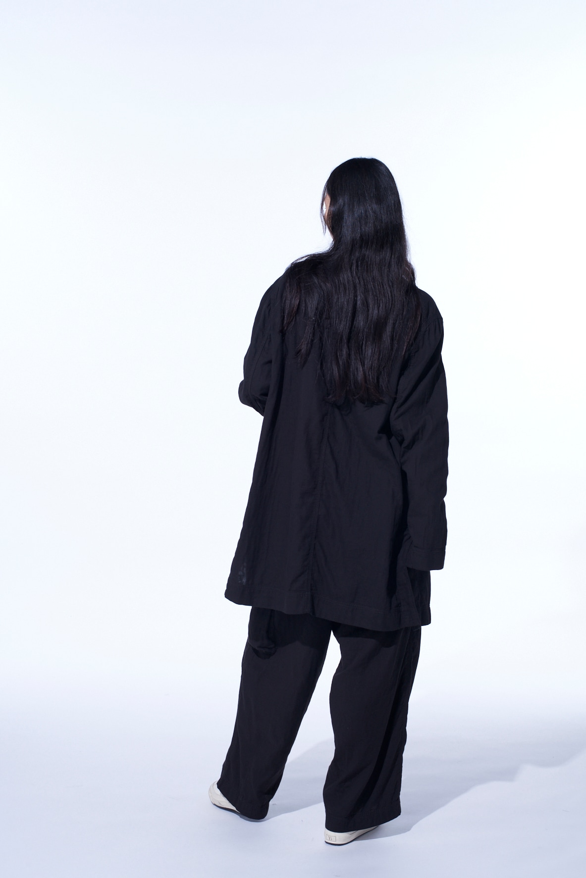 Double Gauze Long Work Jacket