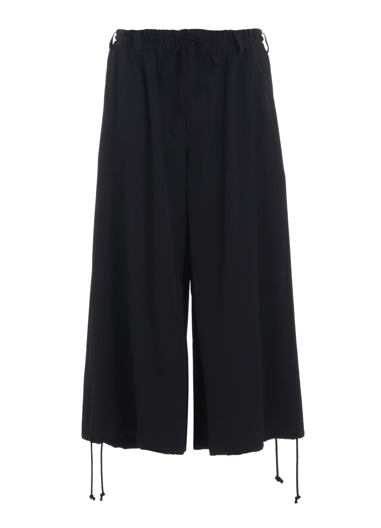 WASHER WOOL GABARDINE HAKAMA BALLOON PANTS