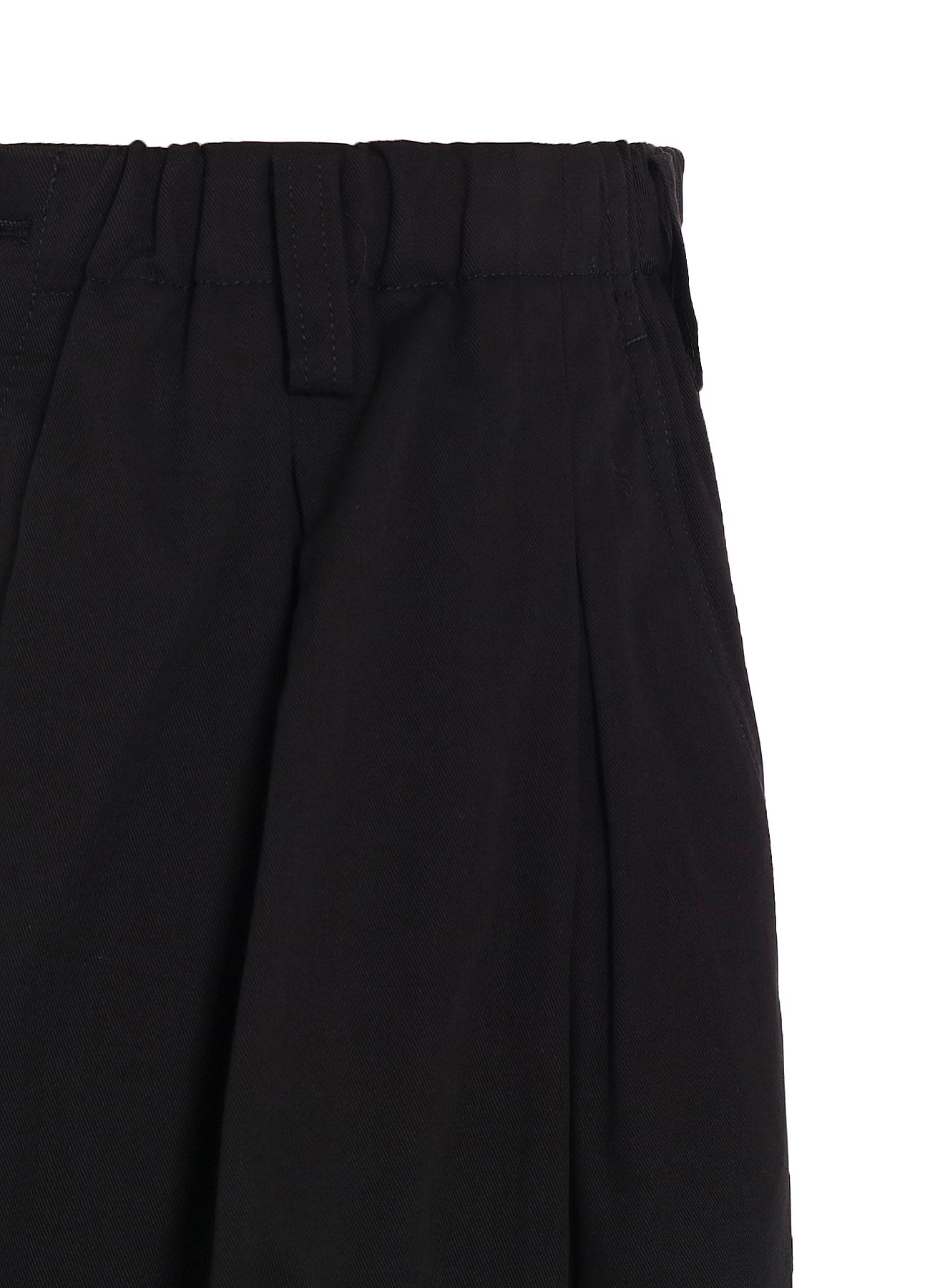 COTTON TWILL CARGO CULOTTE PANTS