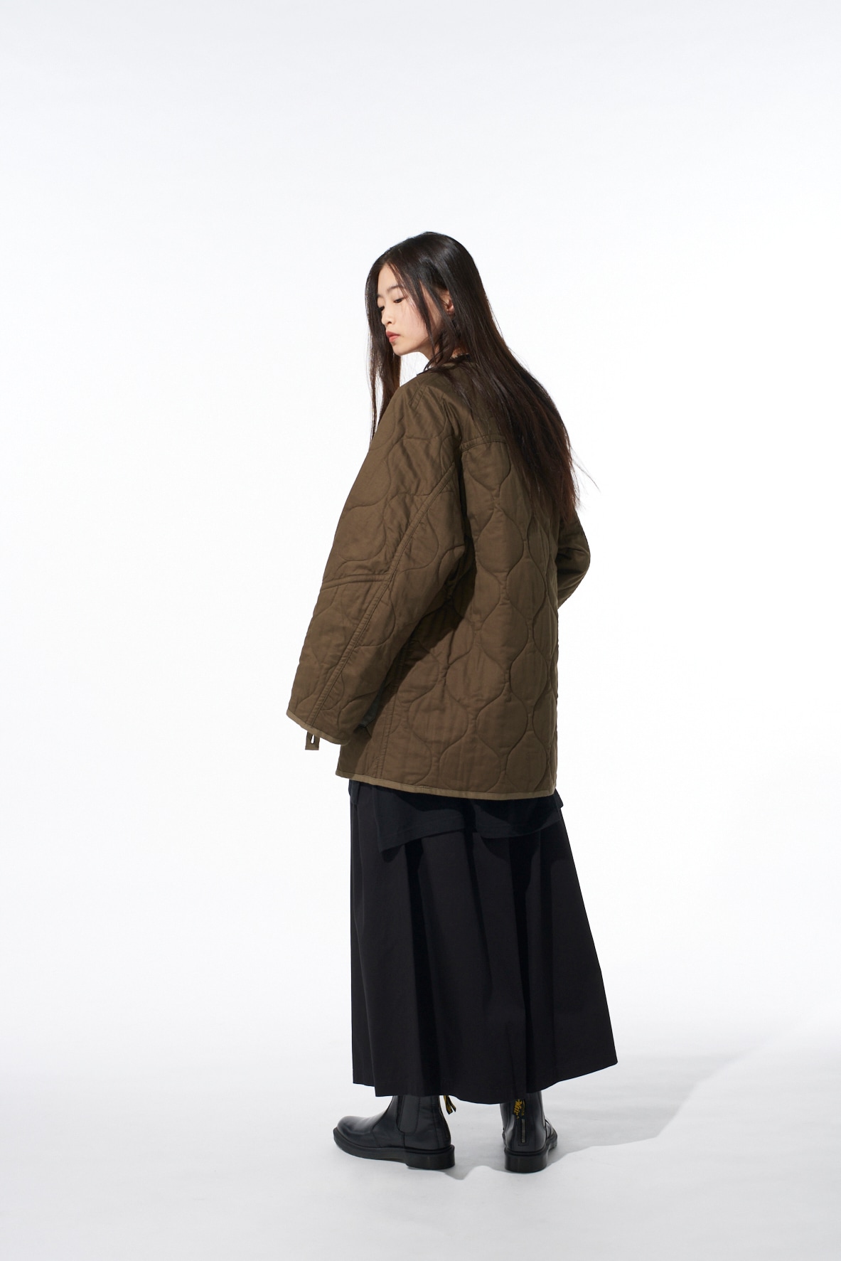 COTTON TWILL CARGO CULOTTE PANTS