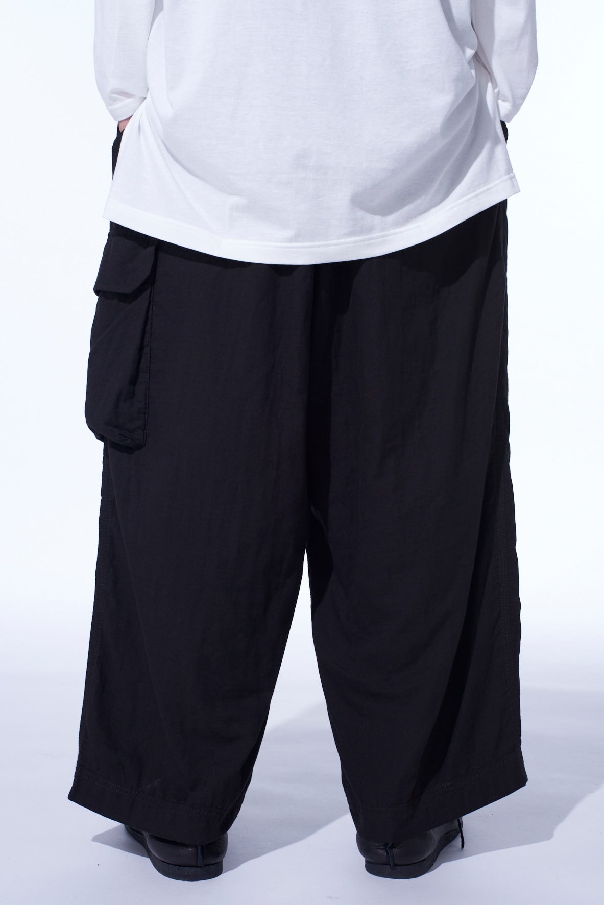 Double Gauze Single Cargo Pocket Pants