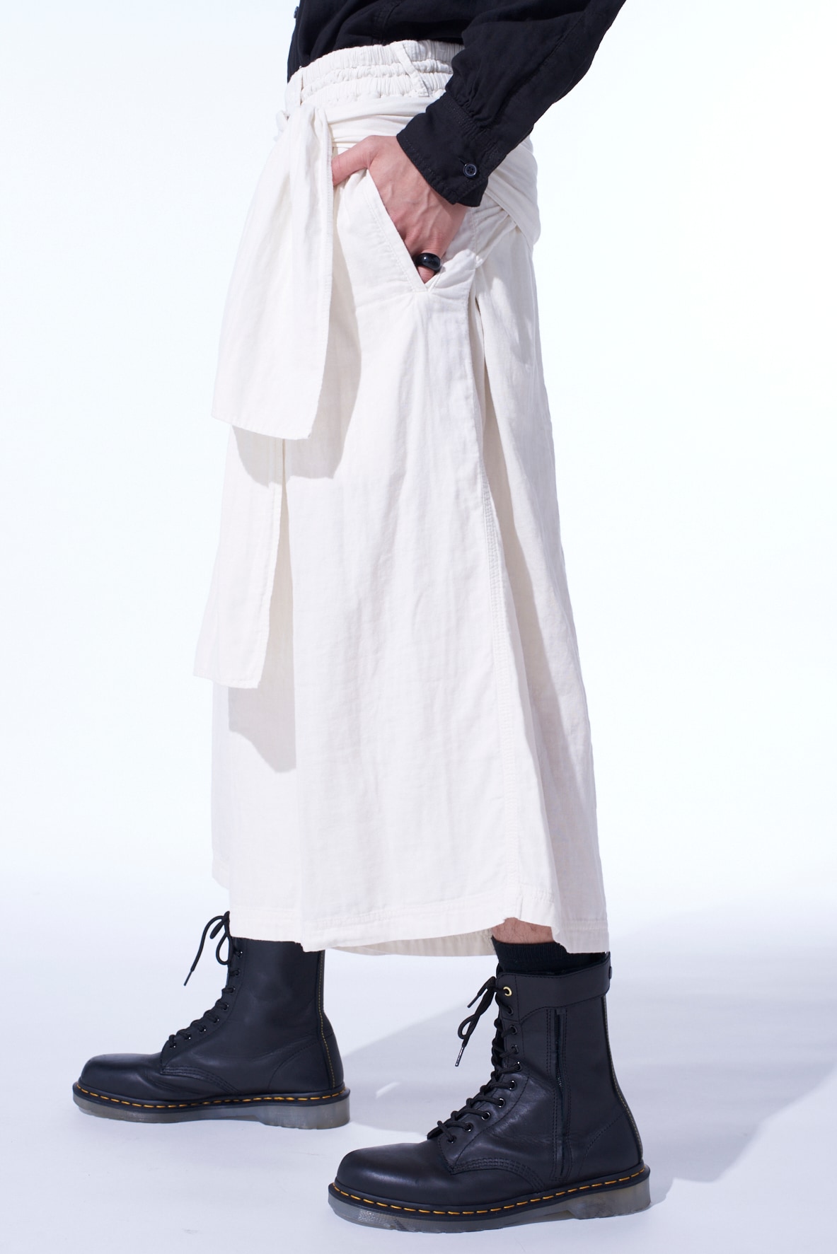 Double Gauze Culotte Pants