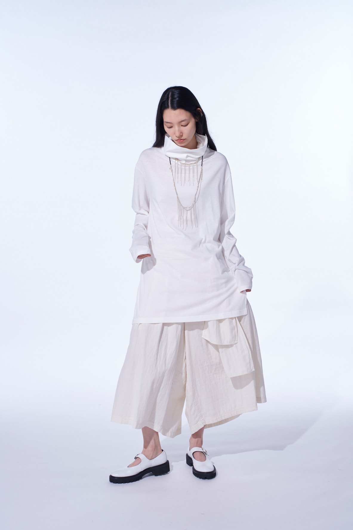 Double Gauze Culotte Pants