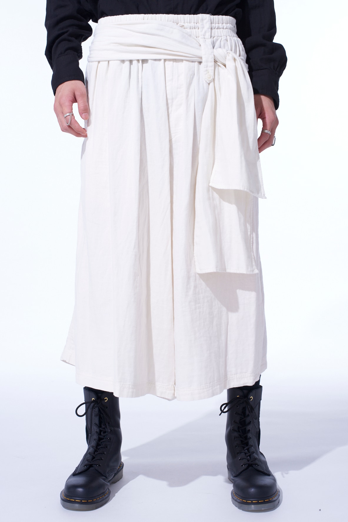 Double Gauze Culotte Pants