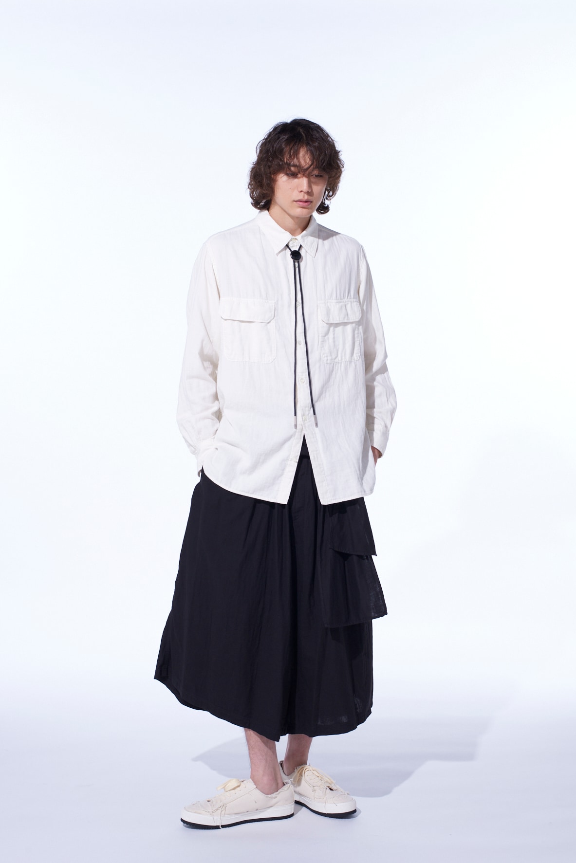 Double Gauze Culotte Pants