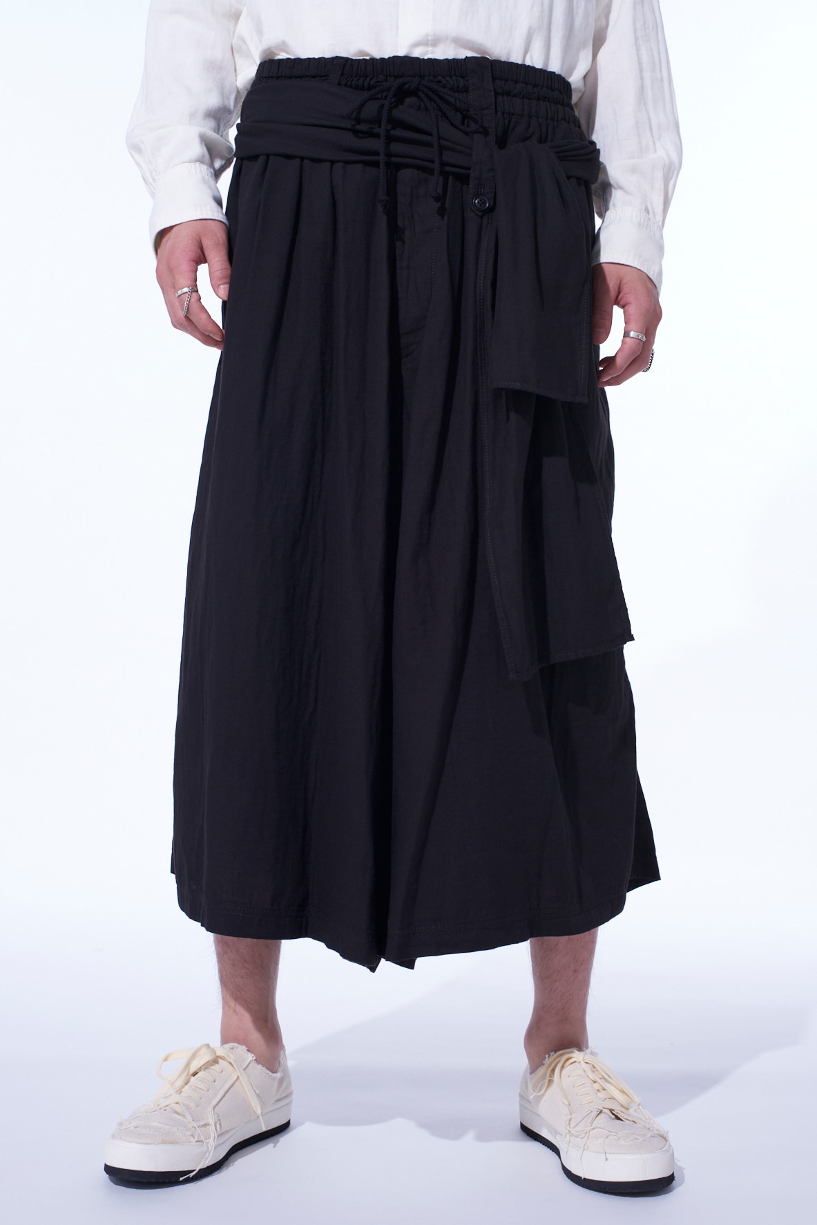 Double Gauze Culotte Pants