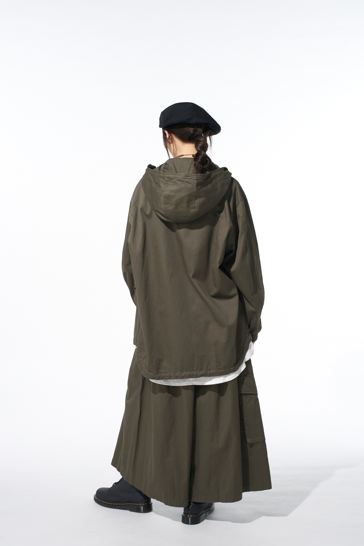 COTTON TWILL MOUNTAIN PARKA